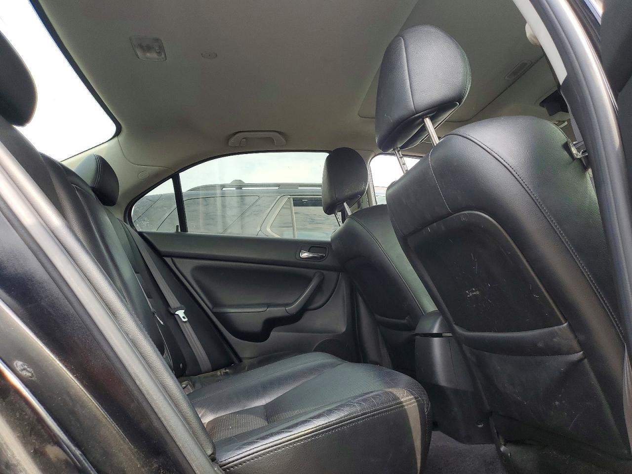 2005 Acura Tsx Black vin: JH4CL95845C802773