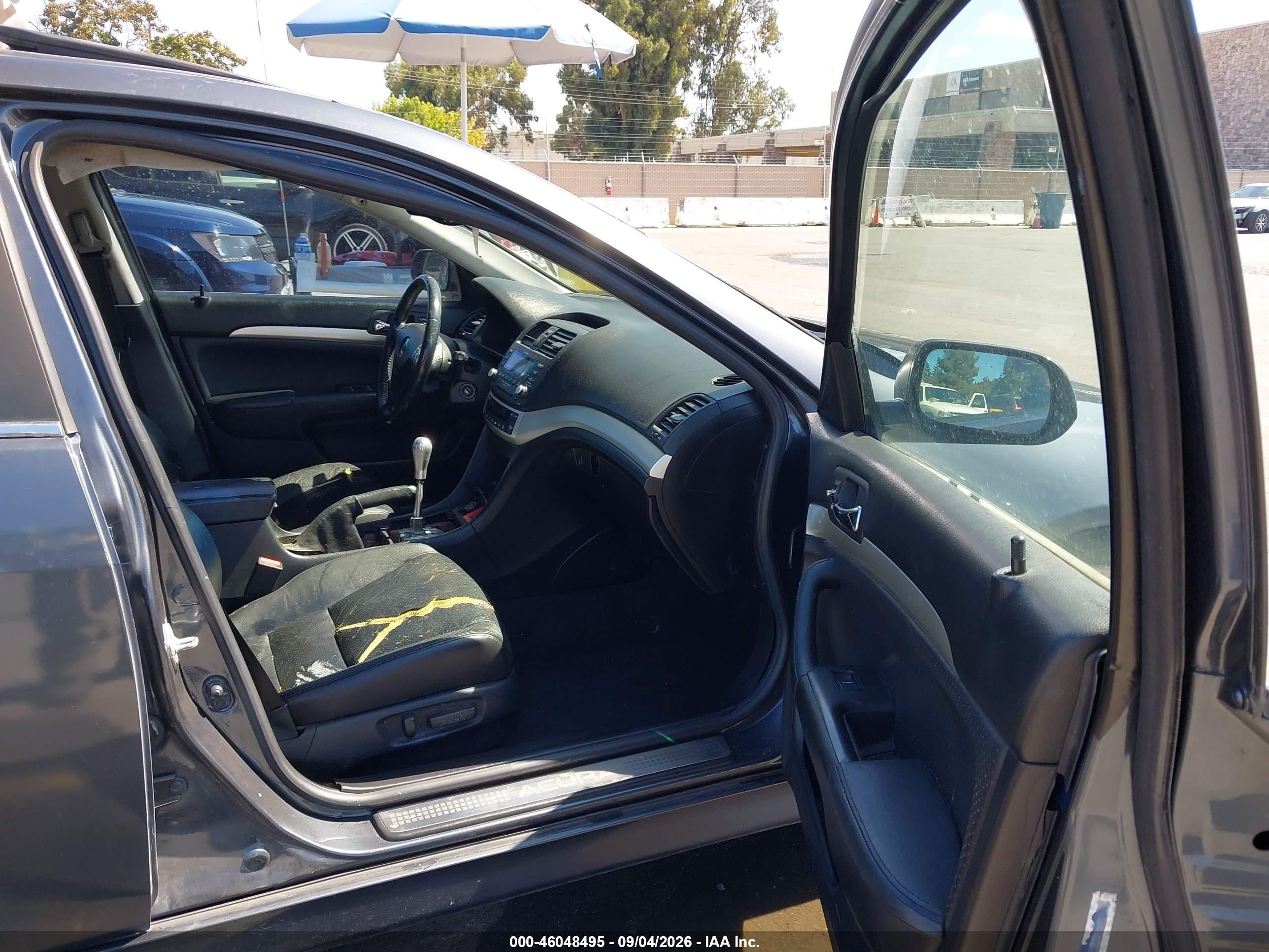 2006 Acura Tsx Blue vin: JH4CL95846C000239