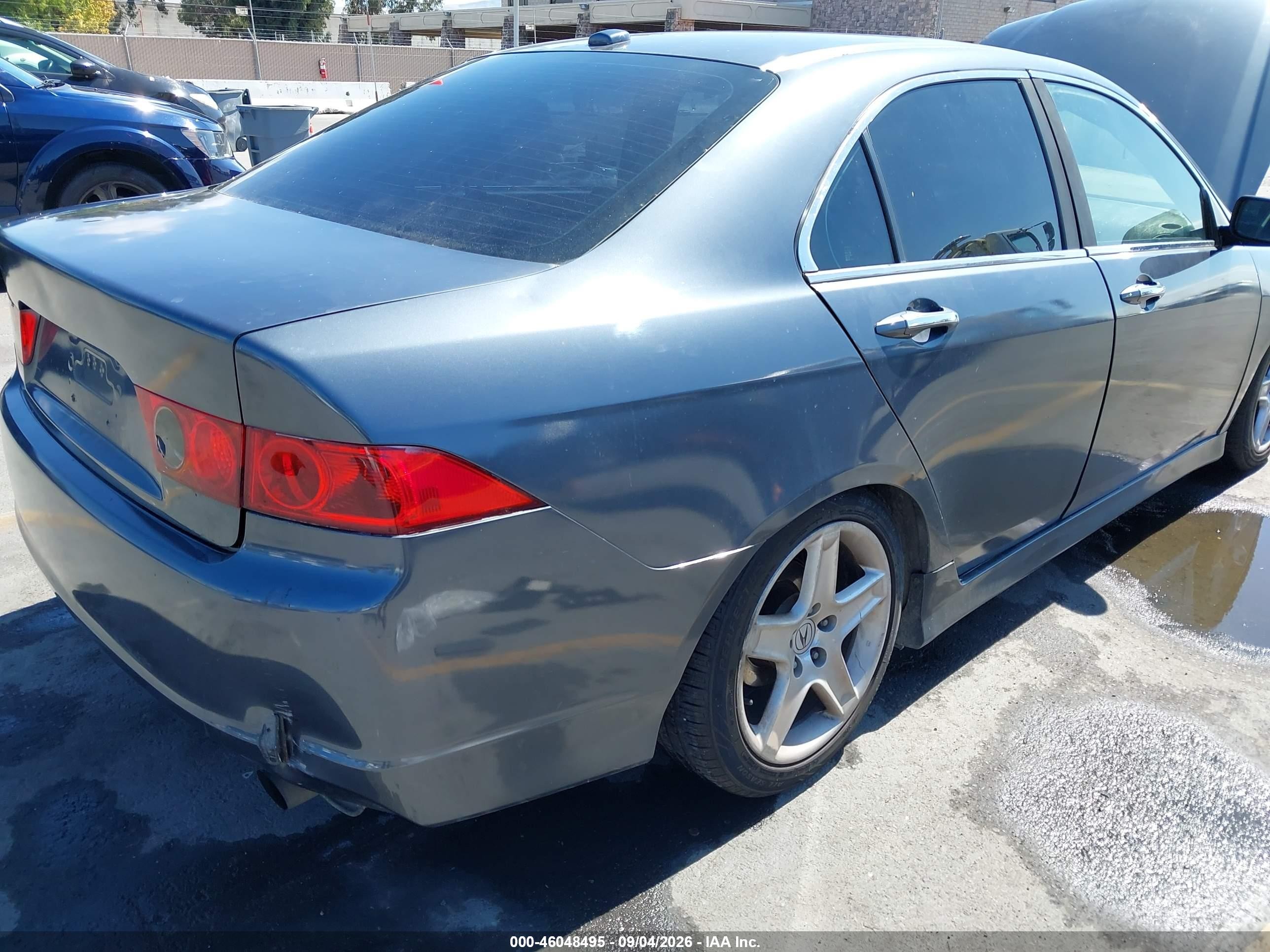 2006 Acura Tsx Blue vin: JH4CL95846C000239