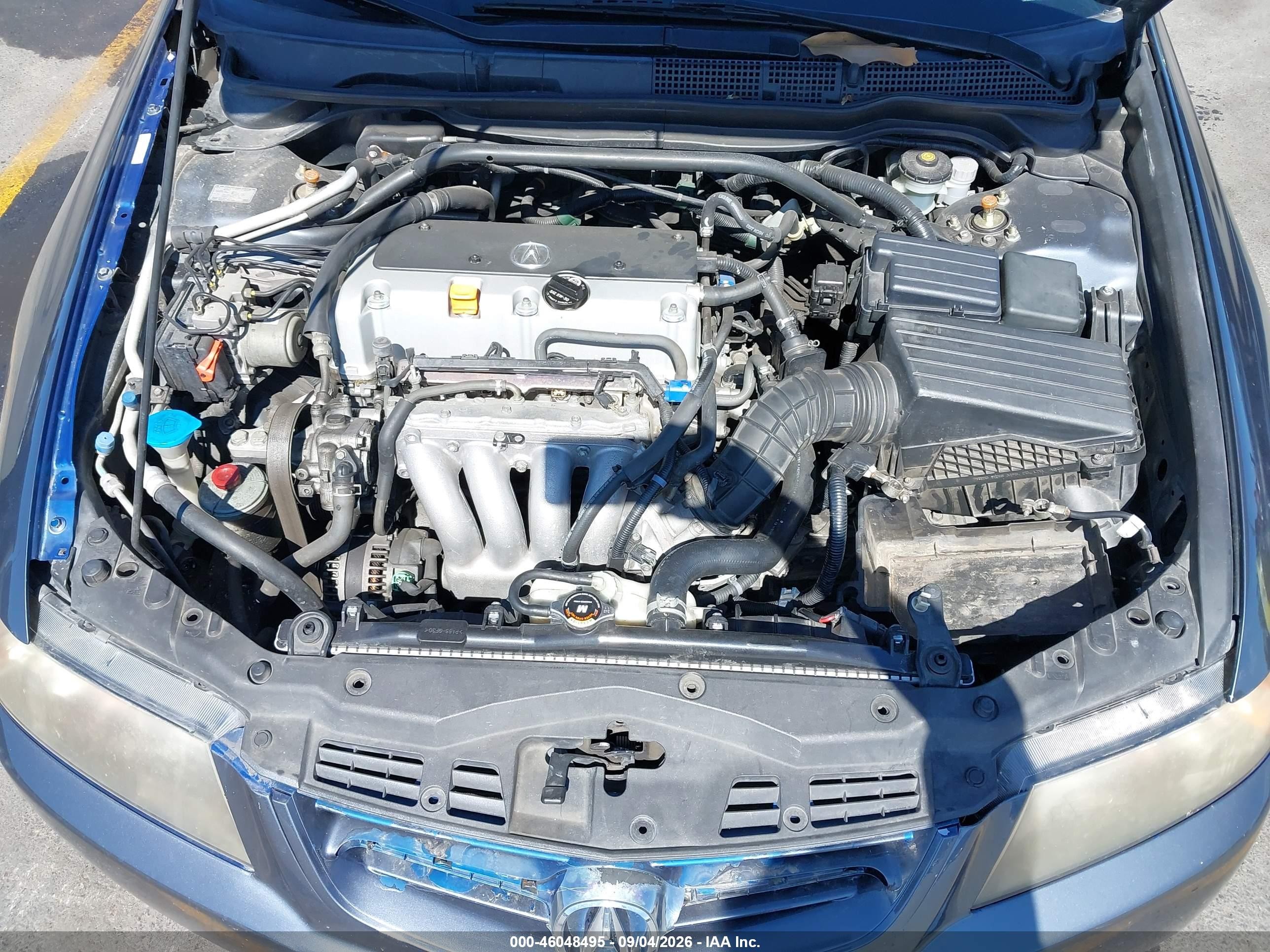 2006 Acura Tsx Blue vin: JH4CL95846C000239