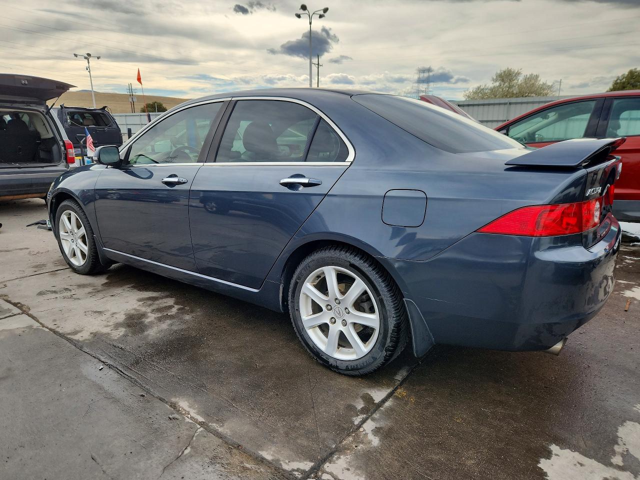 2004 Acura Tsx Charcoal vin: JH4CL95854C006371