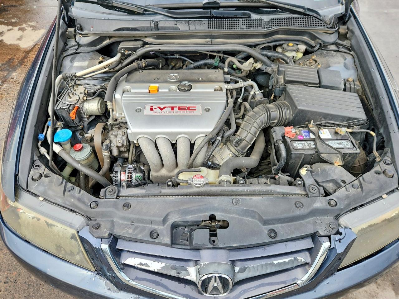 2004 Acura Tsx Charcoal vin: JH4CL95854C006371