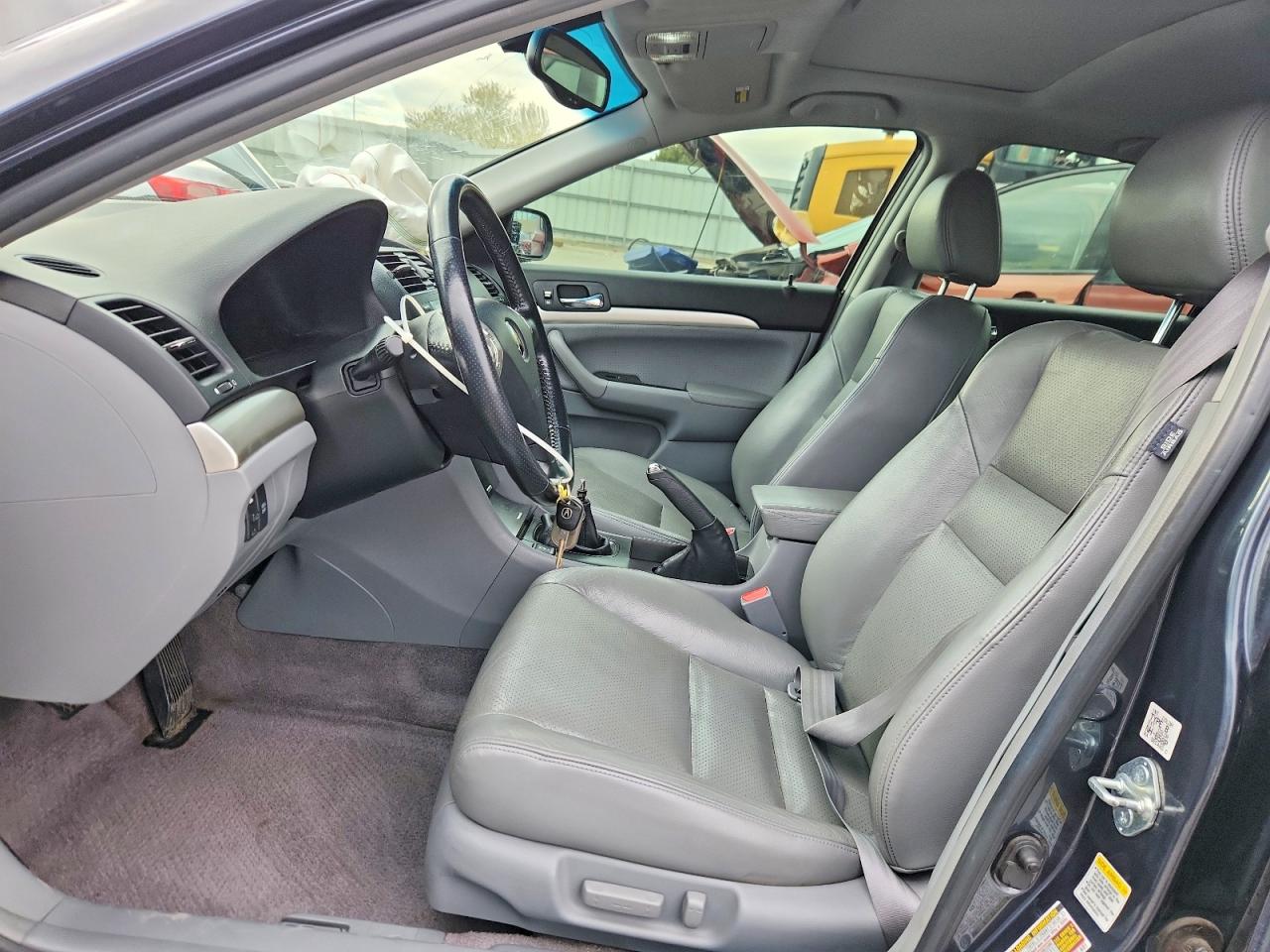 2004 Acura Tsx Charcoal vin: JH4CL95854C006371