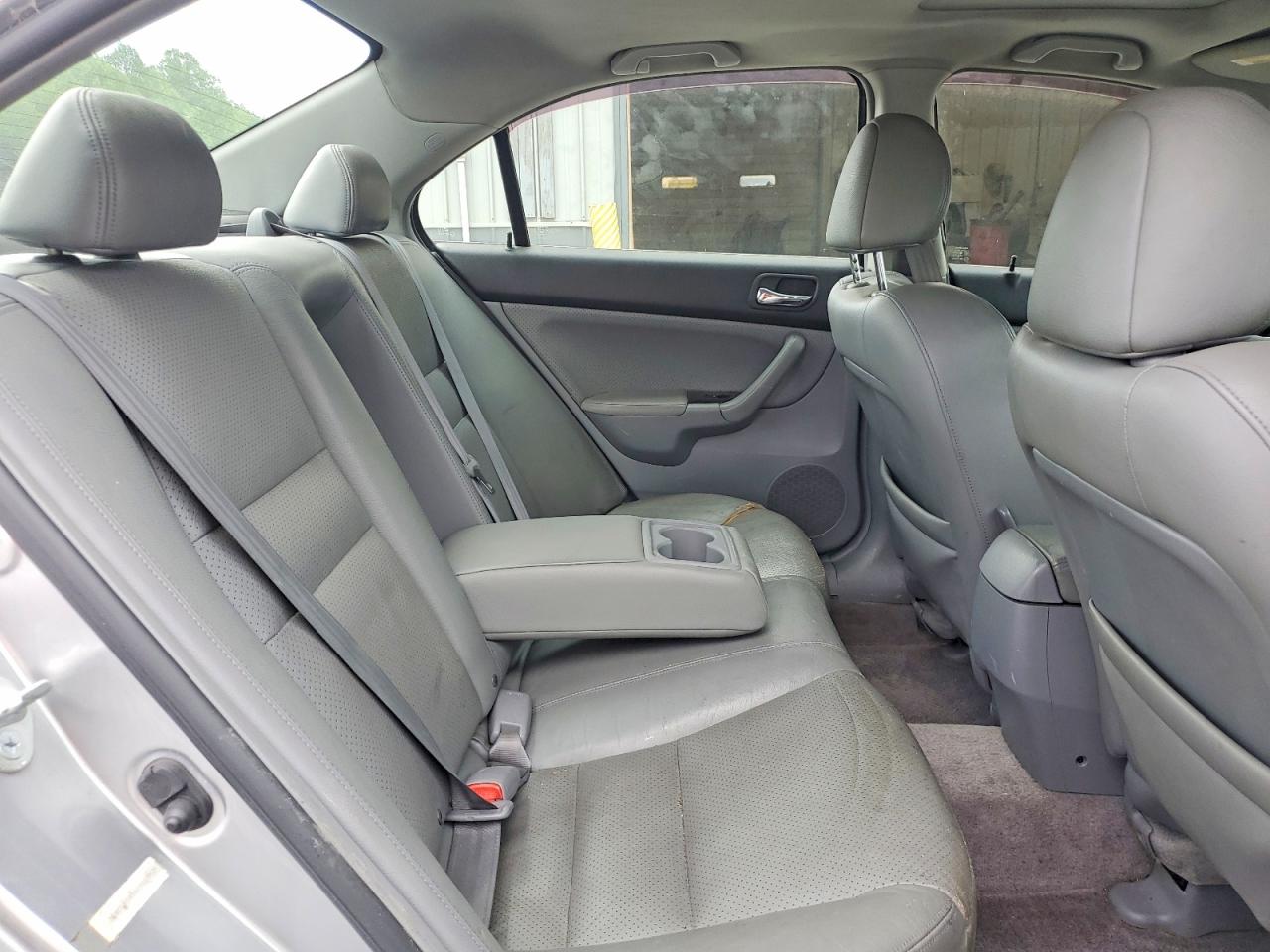 2006 Acura Tsx Silver vin: JH4CL95856C011752