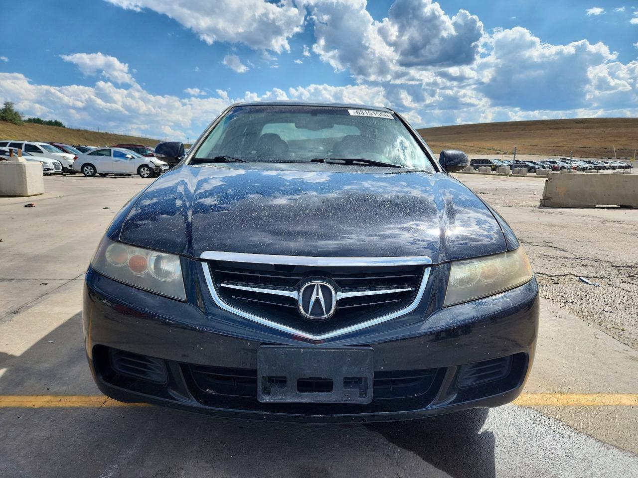 2004 Acura Tsx Black vin: JH4CL95864C033000