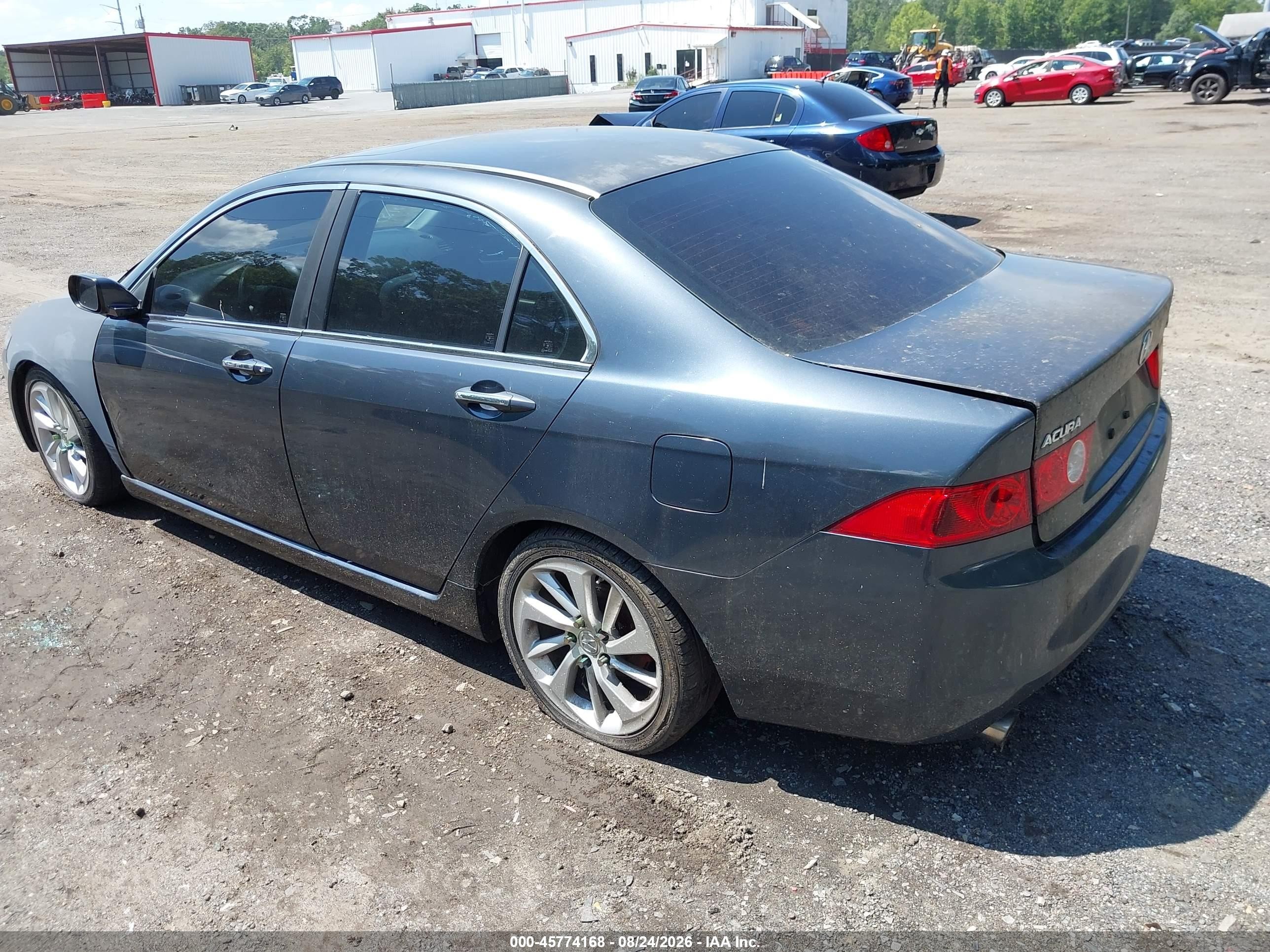 2004 Acura Tsx   Серый vin: JH4CL95864C043185