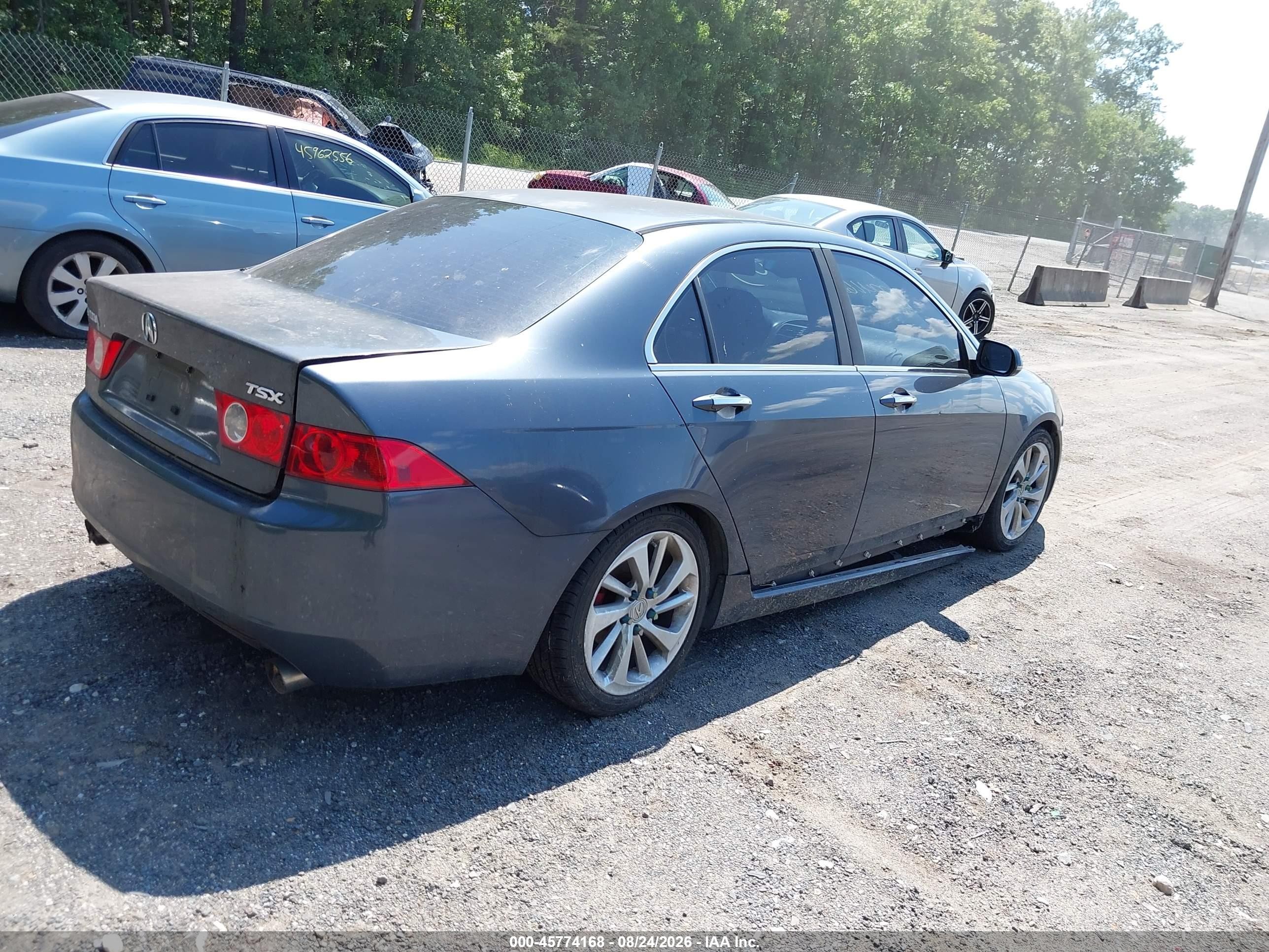 2004 Acura Tsx   Серый vin: JH4CL95864C043185
