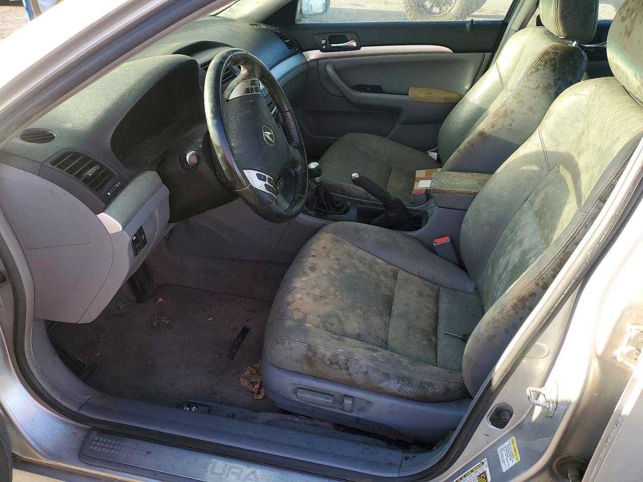 2006 Acura Tsx Серебряный vin: JH4CL95886C000549