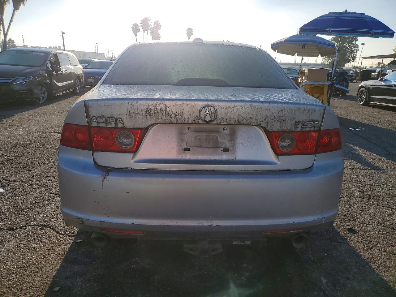 2006 Acura Tsx Серебряный vin: JH4CL95886C000549