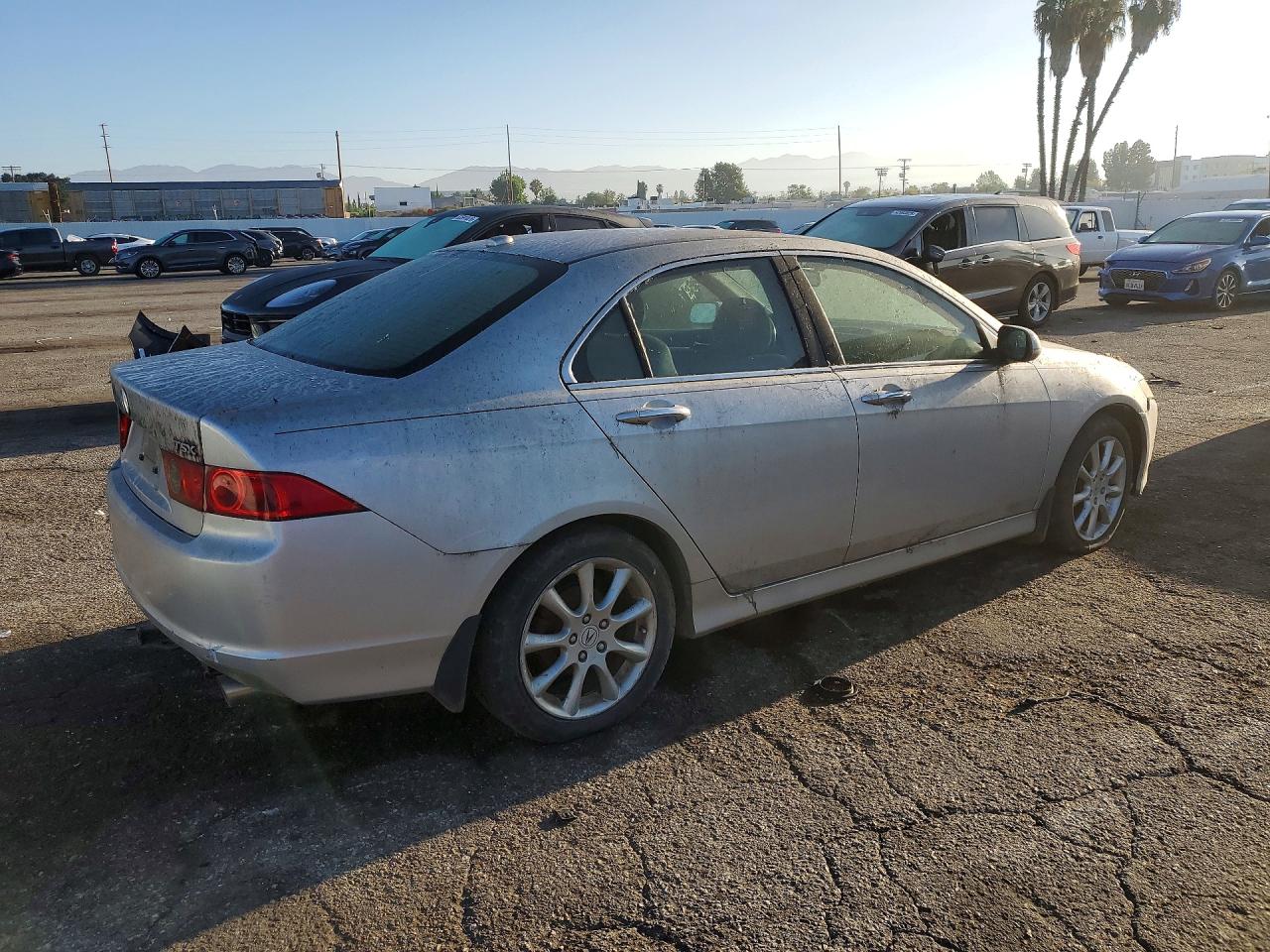 2006 Acura Tsx Серебряный vin: JH4CL95886C000549