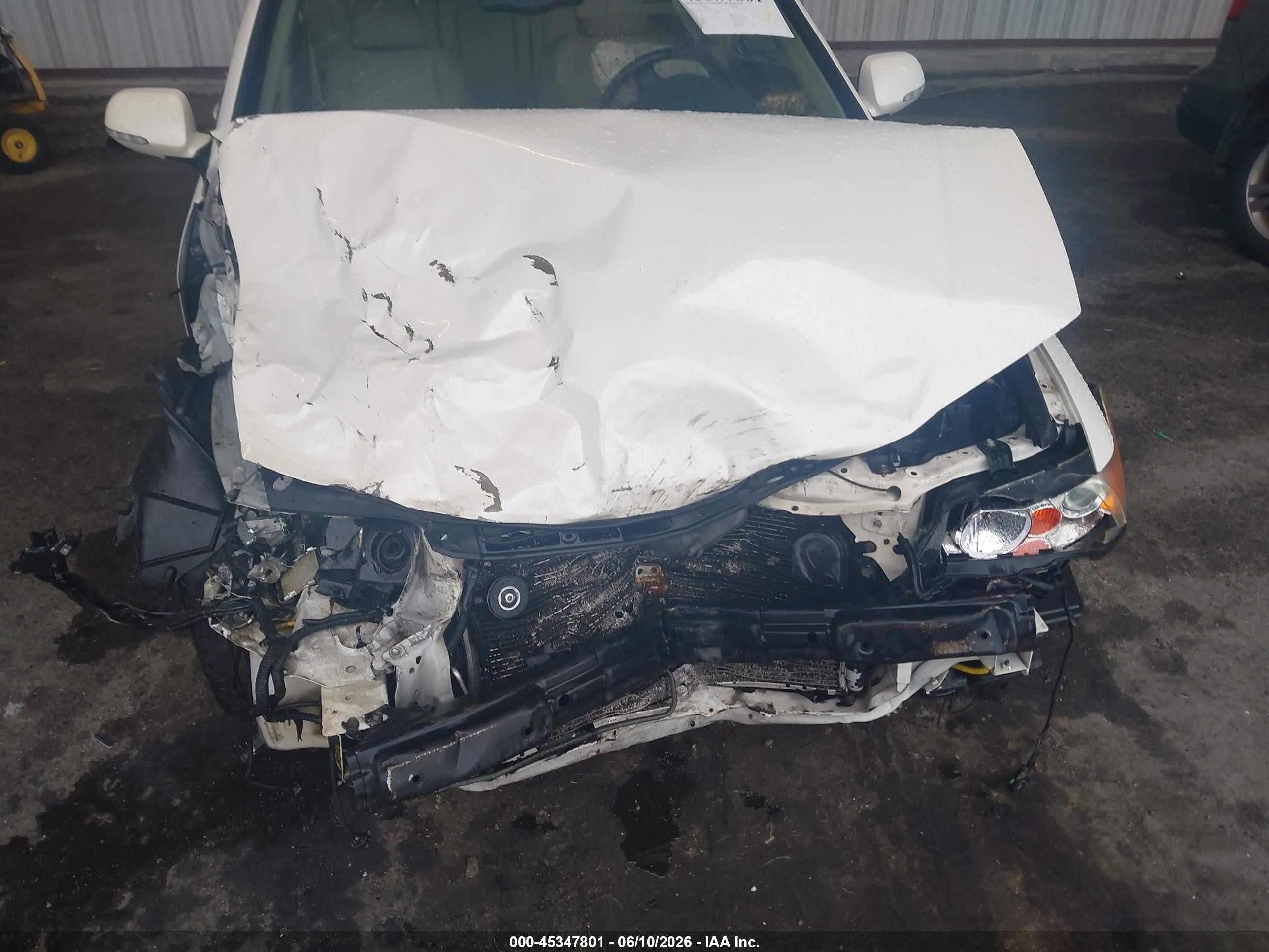2006 Acura Tsx   White vin: JH4CL95896C007946
