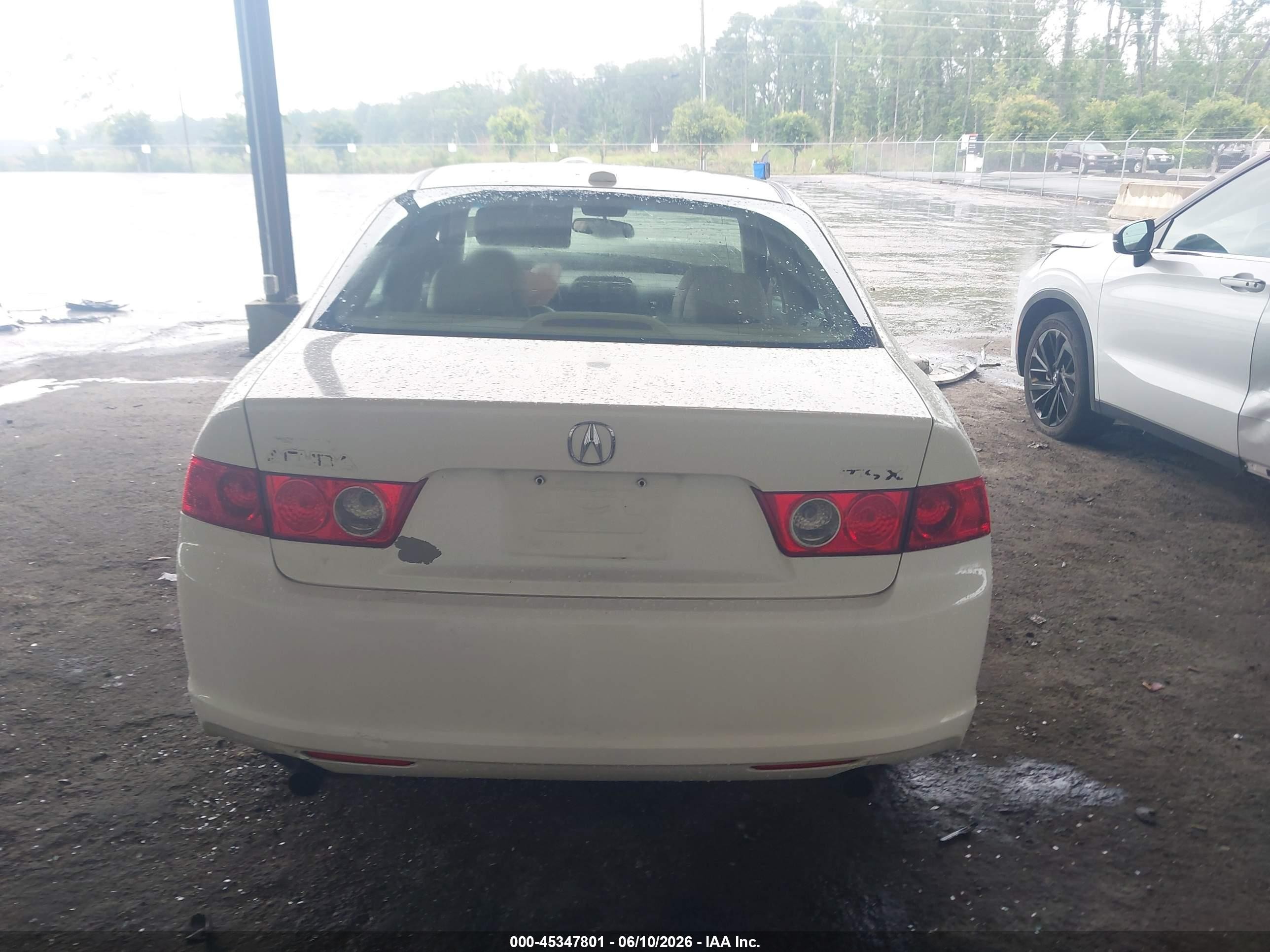 2006 Acura Tsx   White vin: JH4CL95896C007946