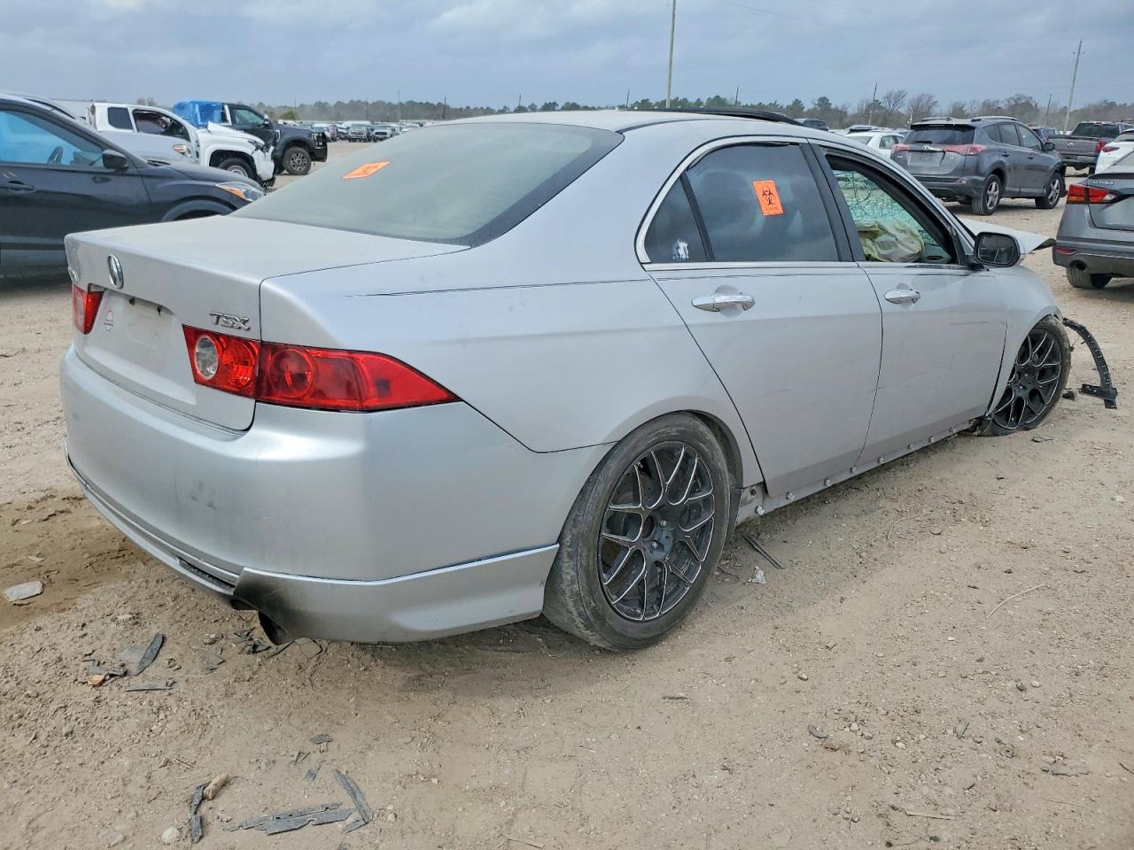 2004 Acura Tsx Серебряный vin: JH4CL958X4C005877