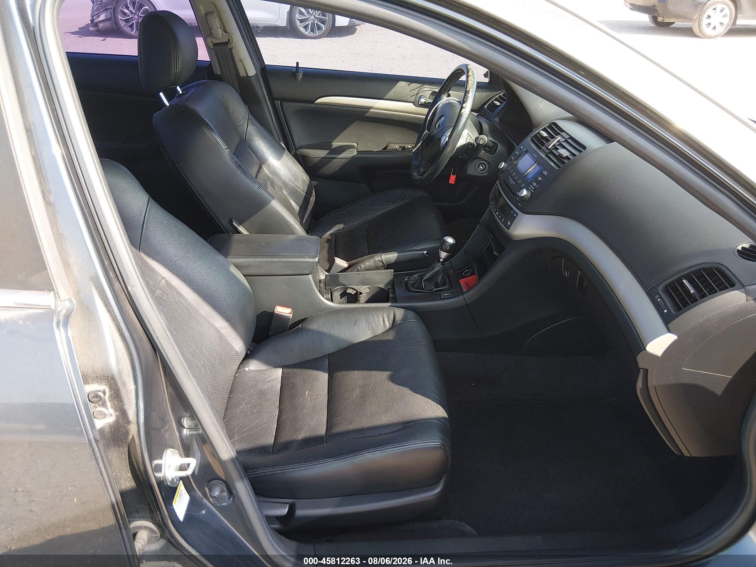 2004 Acura Tsx Gray vin: JH4CL95904C024351