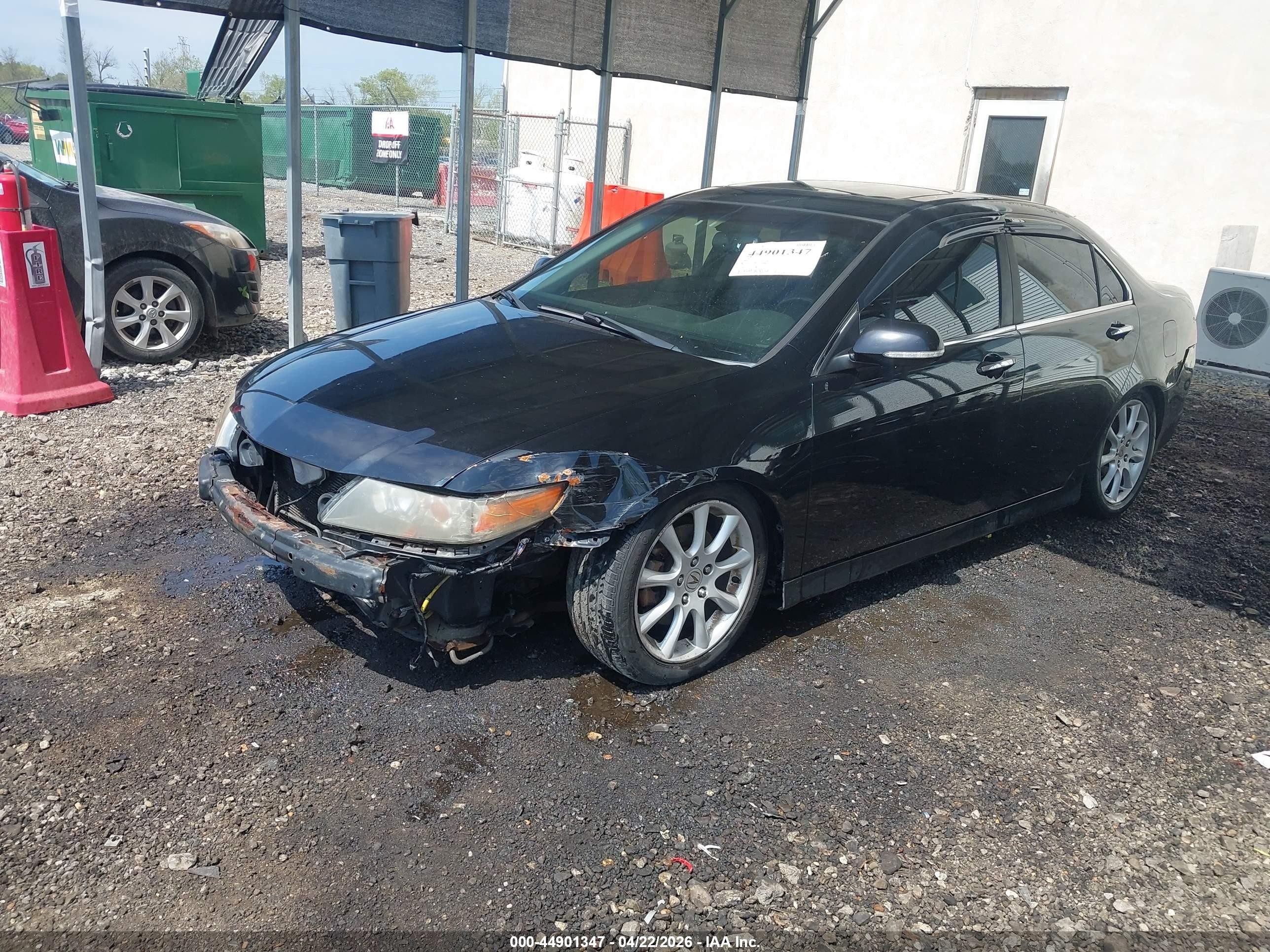 2006 Acura Tsx   Black vin: JH4CL95936C028929