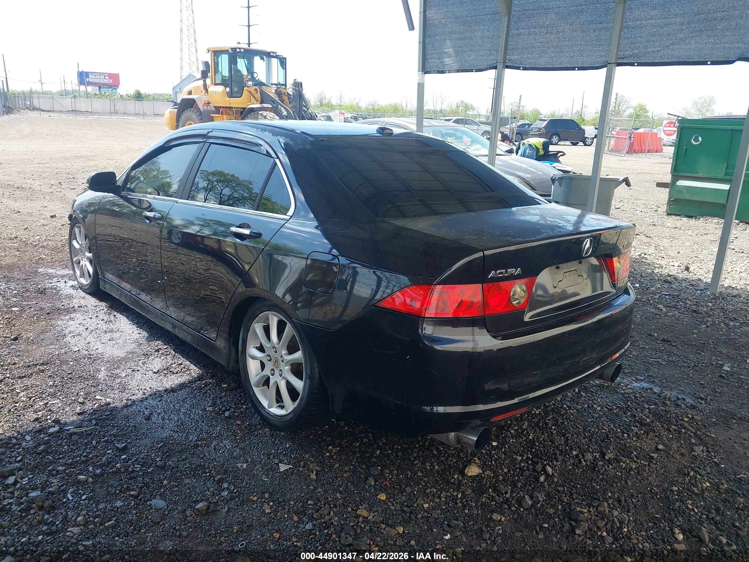 2006 Acura Tsx   Black vin: JH4CL95936C028929