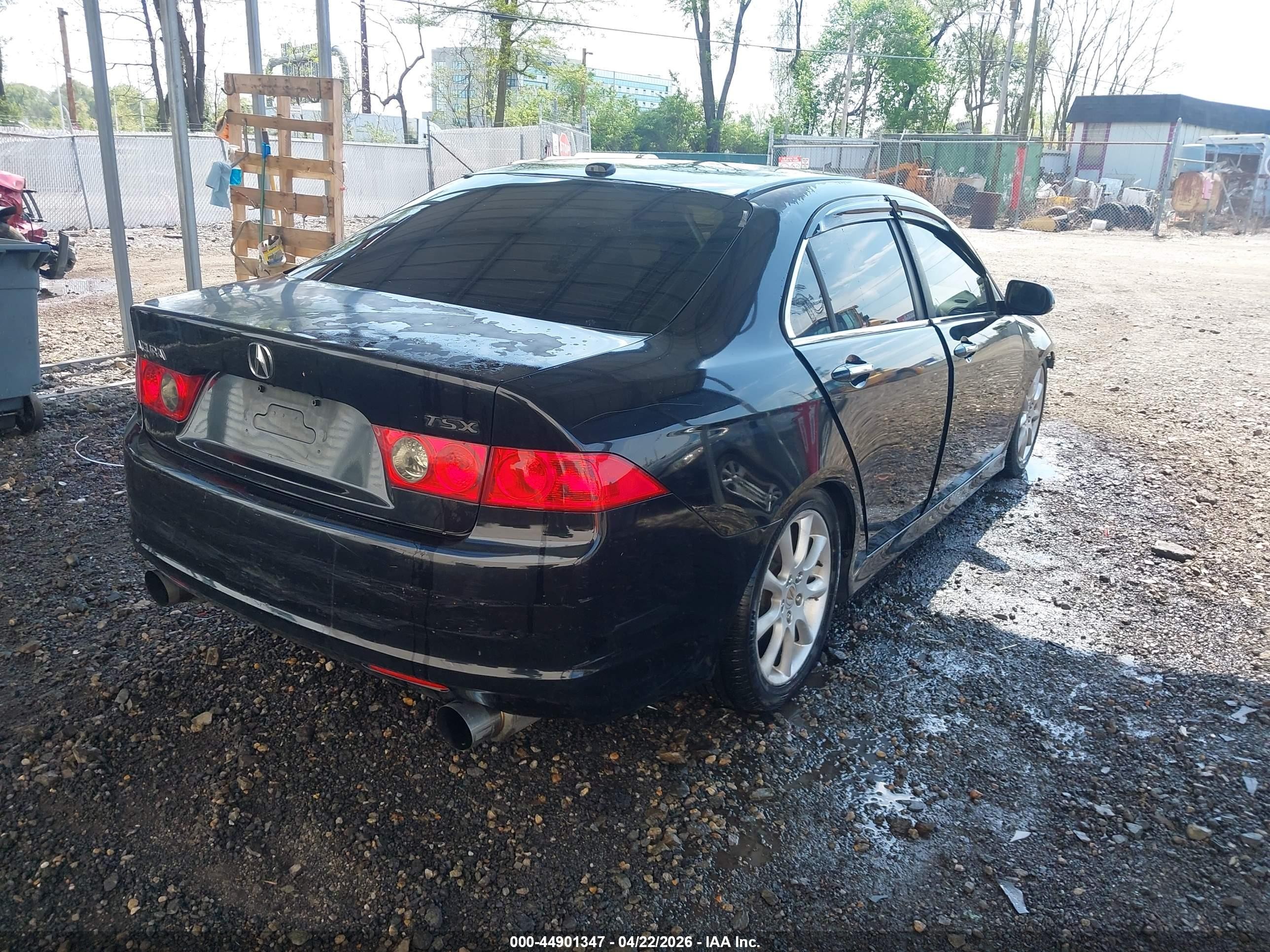 2006 Acura Tsx   Black vin: JH4CL95936C028929
