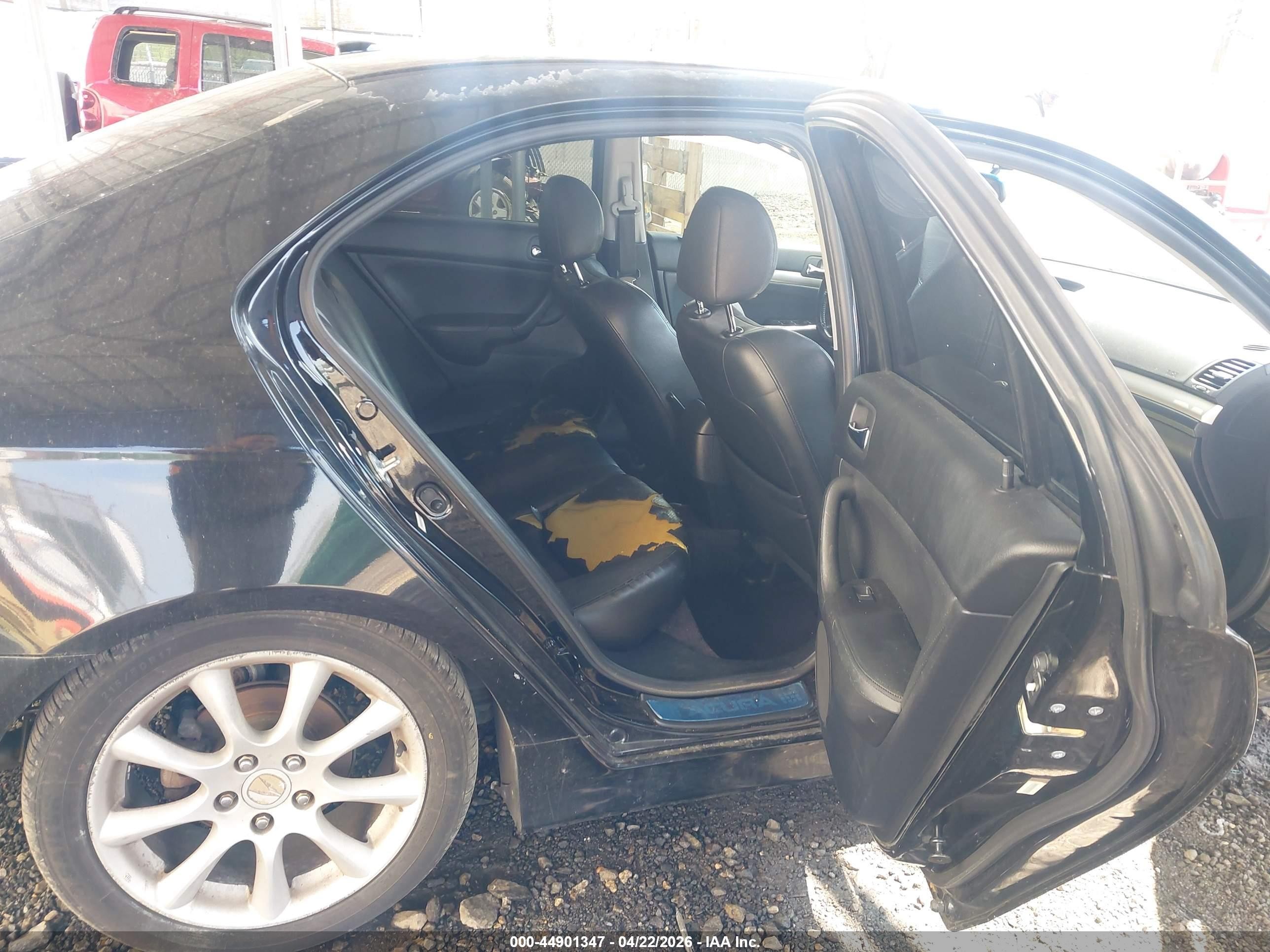 2006 Acura Tsx   Black vin: JH4CL95936C028929