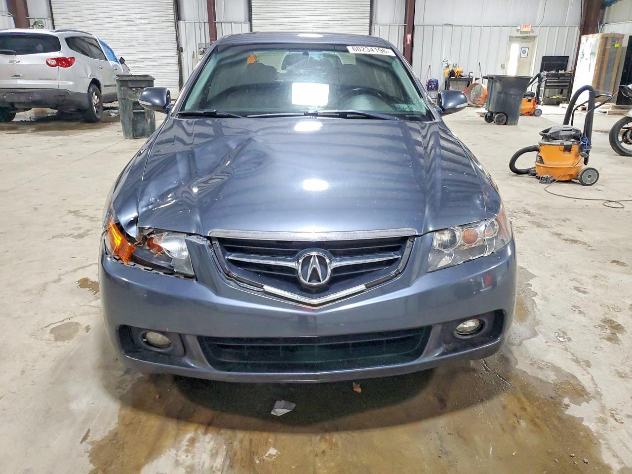 2005 Acura Tsx Blue vin: JH4CL95955C025559