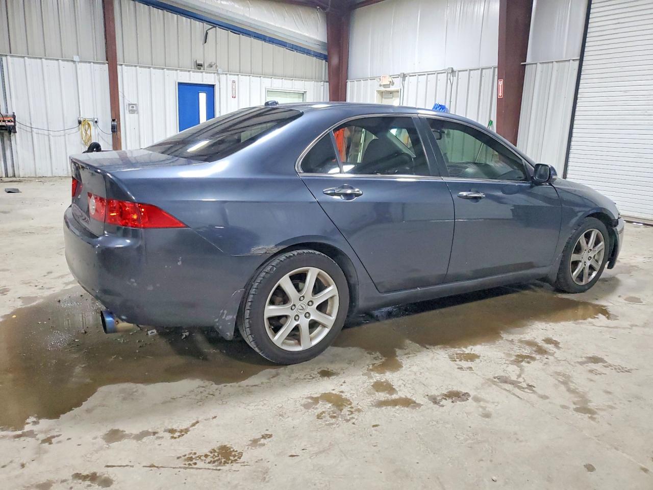 2005 Acura Tsx Blue vin: JH4CL95955C025559