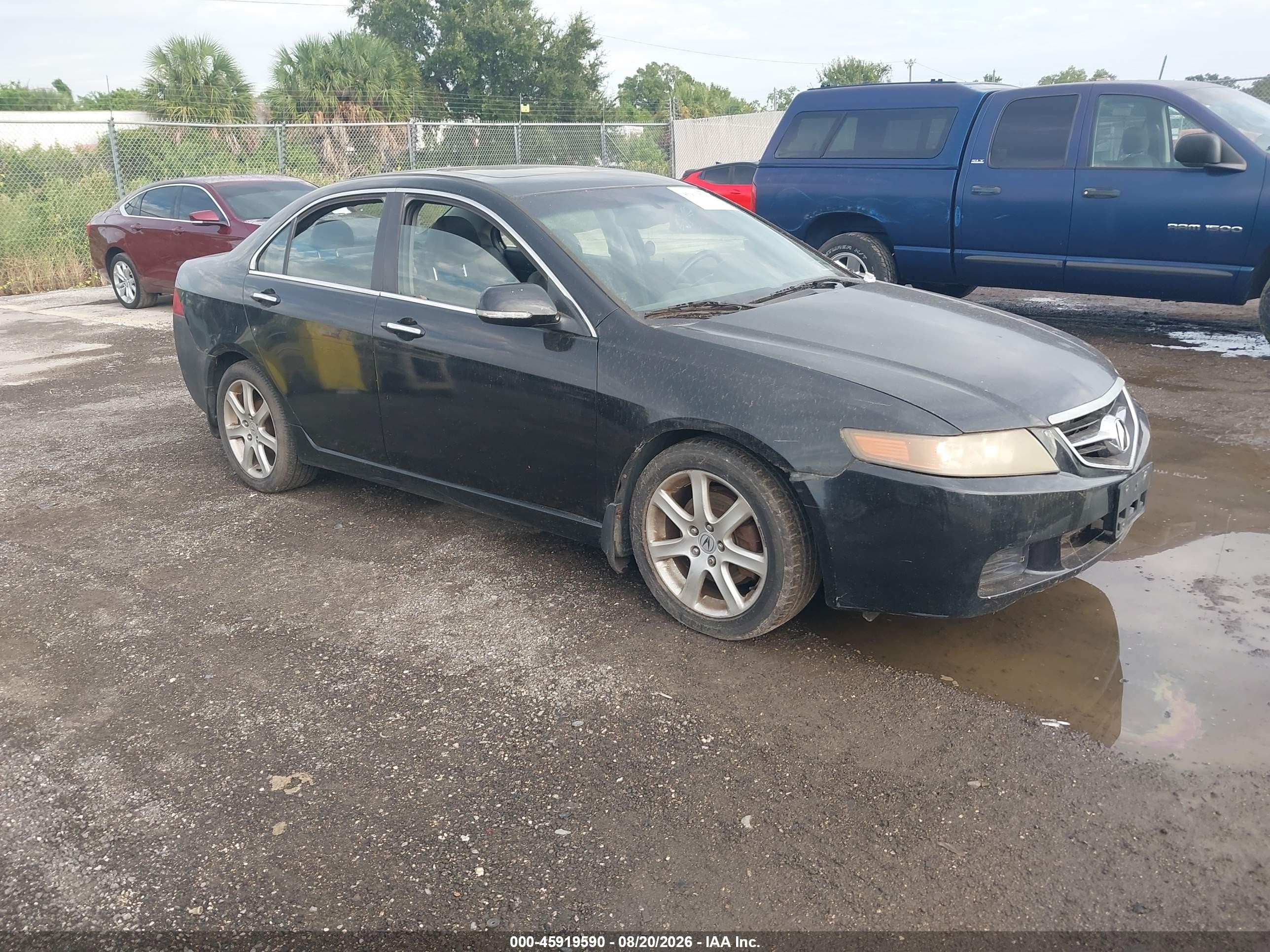 2005 Acura Tsx   Black vin: JH4CL95965C022122