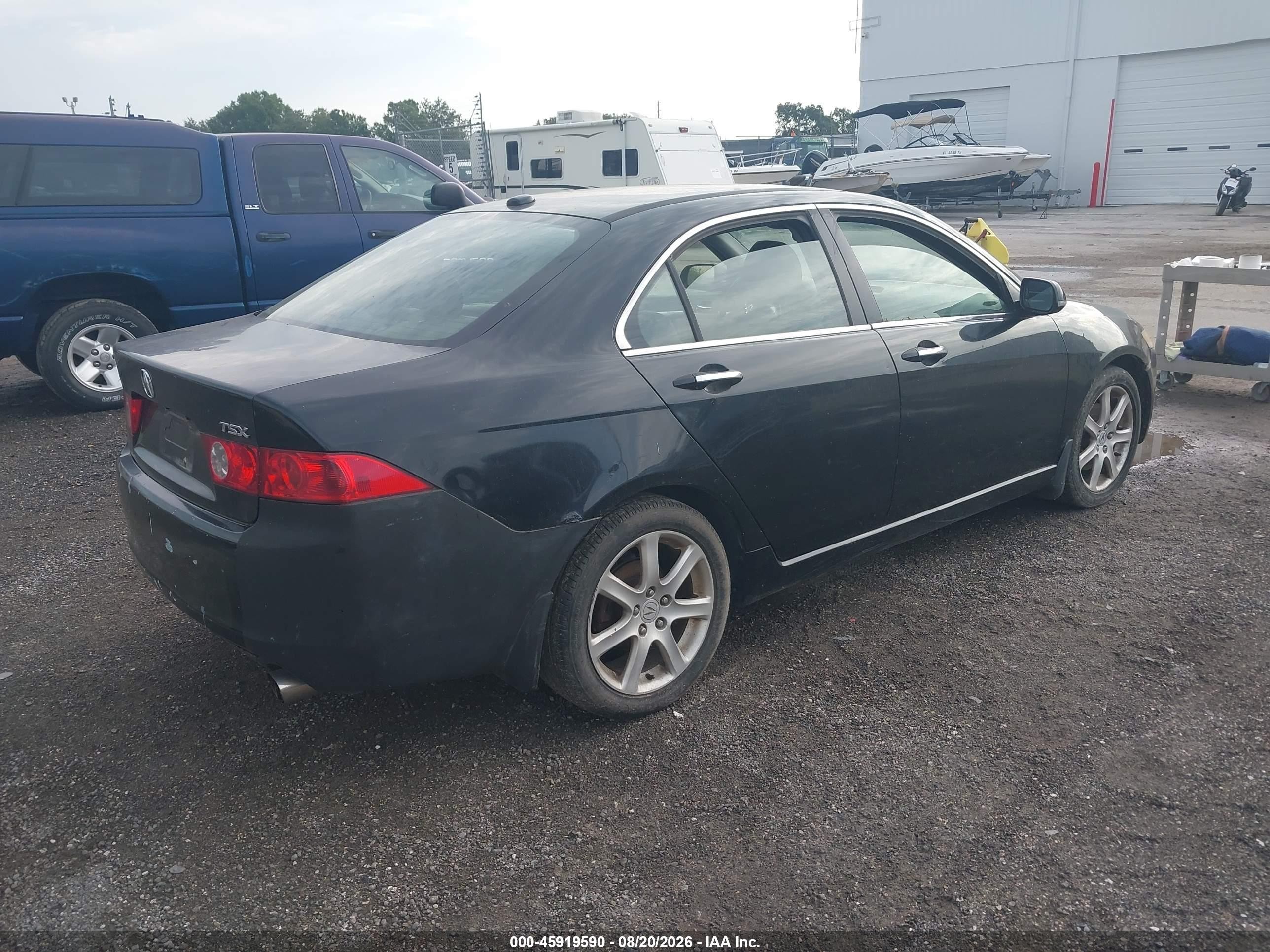 2005 Acura Tsx   Black vin: JH4CL95965C022122