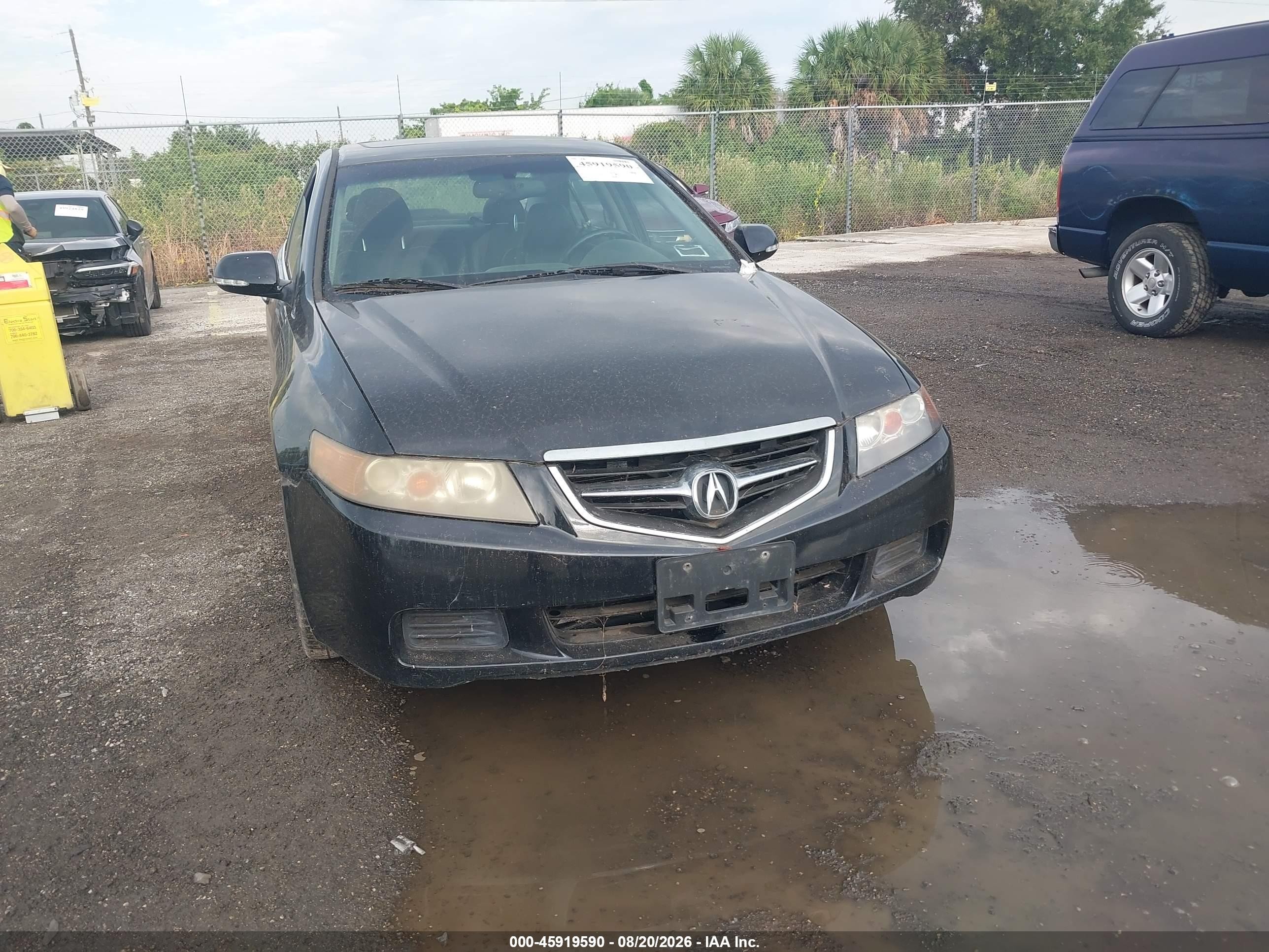 2005 Acura Tsx   Black vin: JH4CL95965C022122