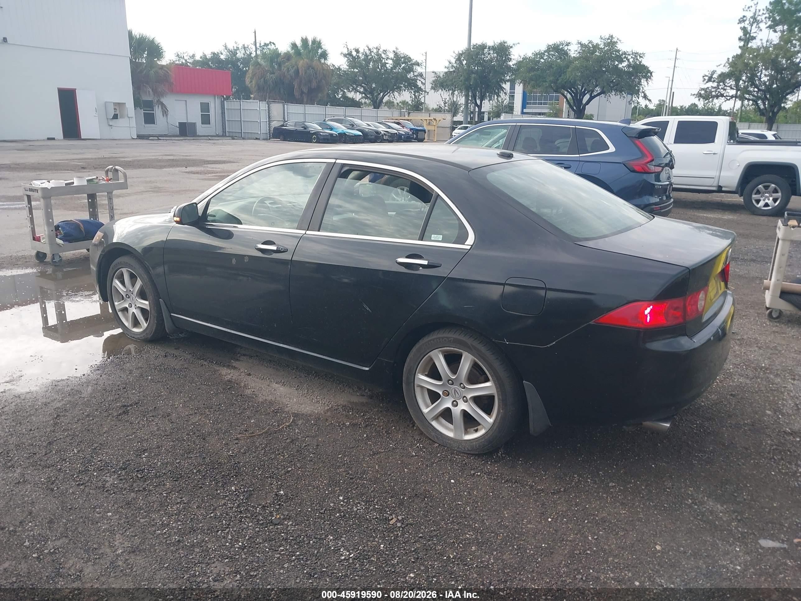 2005 Acura Tsx   Black vin: JH4CL95965C022122