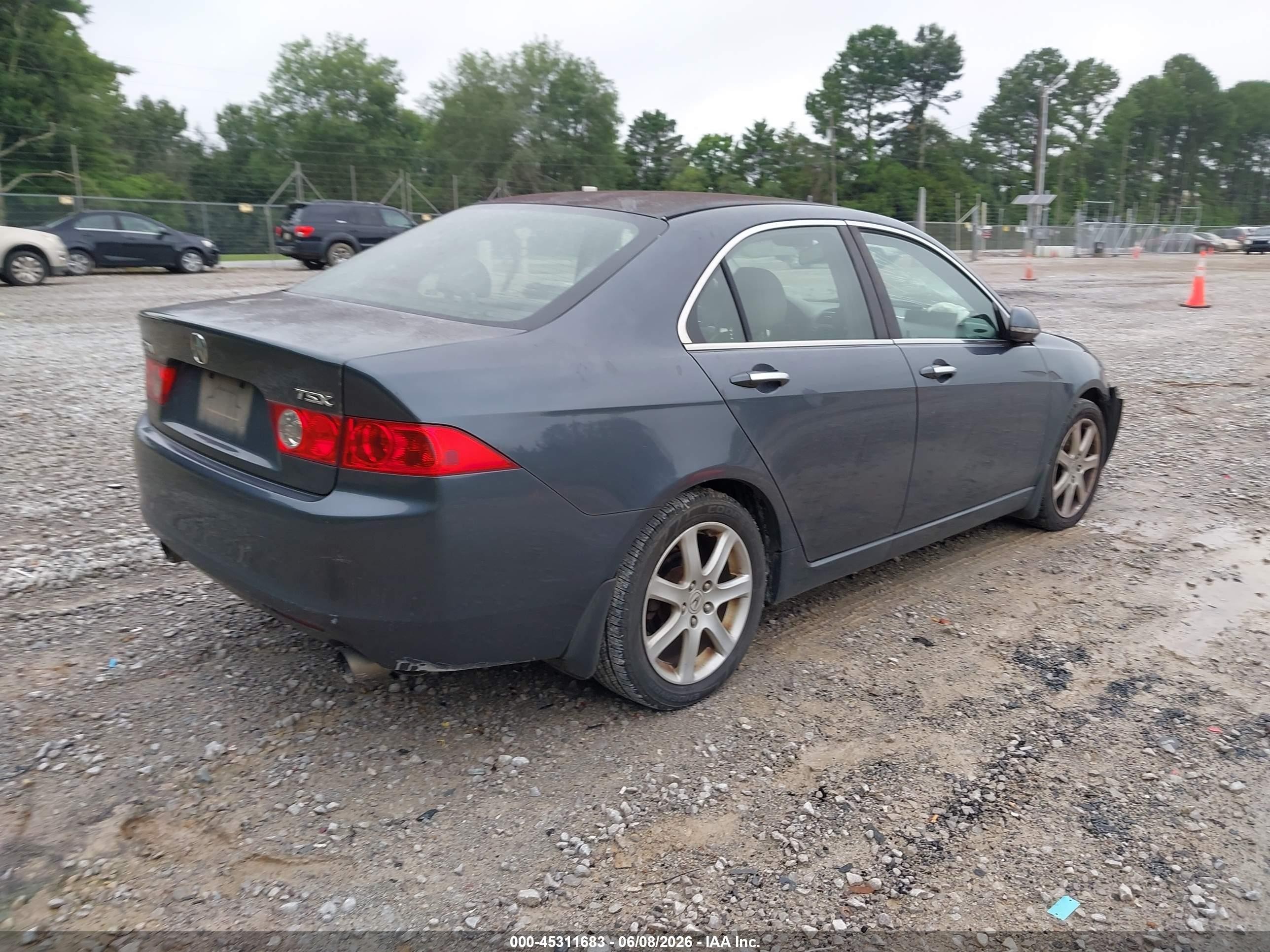 2004 Acura Tsx   Blue vin: JH4CL96804C034383