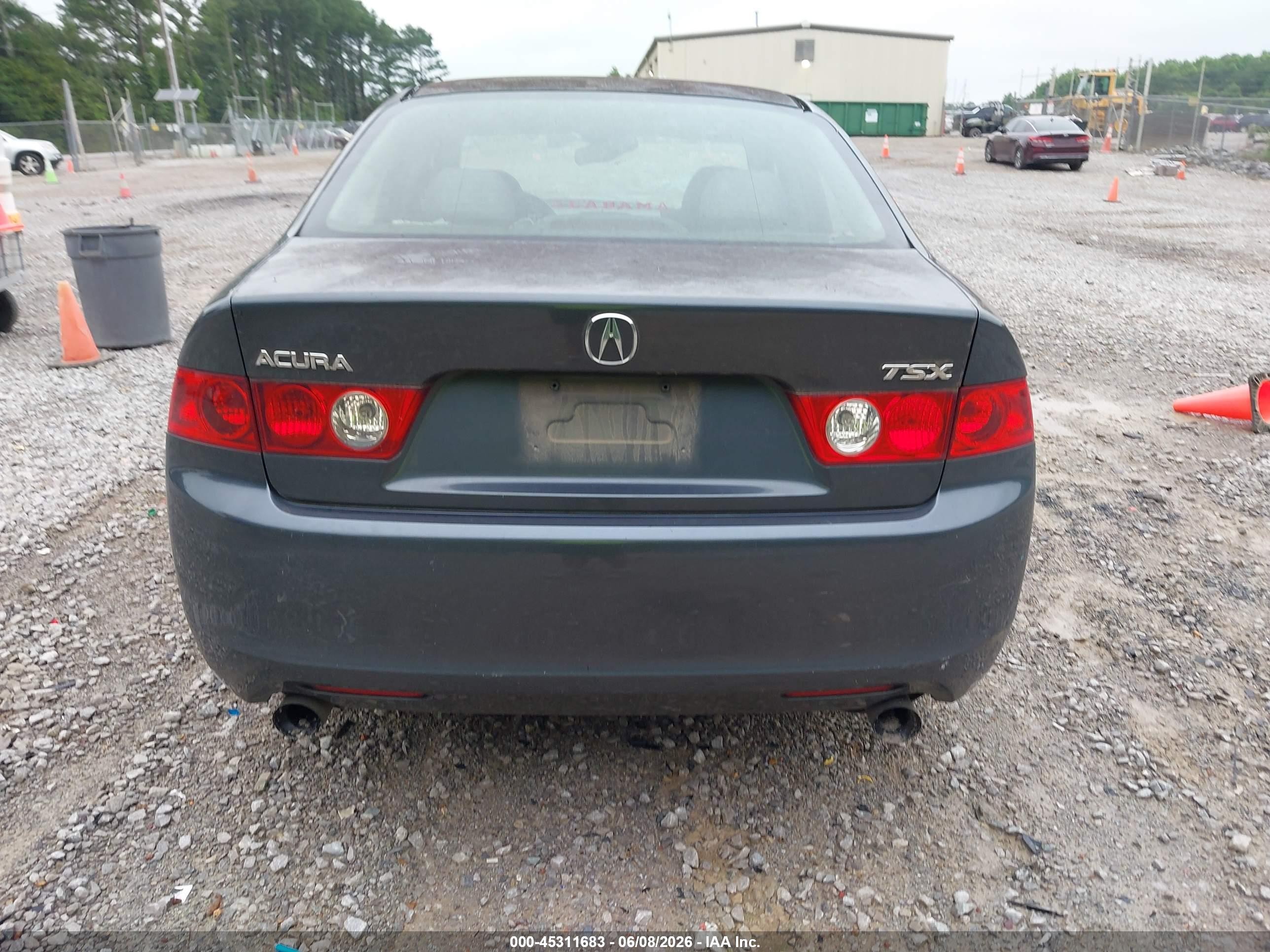 2004 Acura Tsx   Blue vin: JH4CL96804C034383