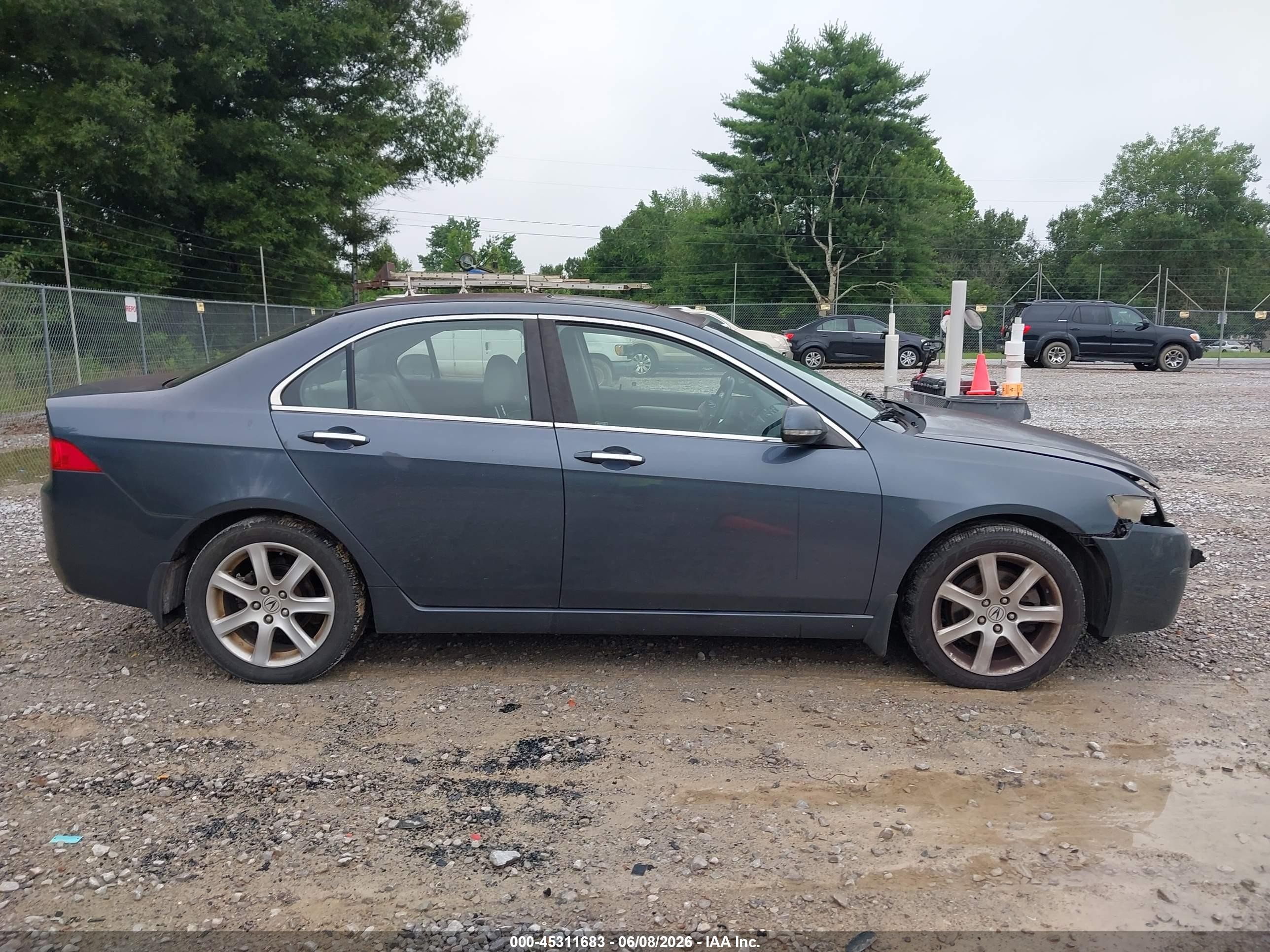 2004 Acura Tsx   Blue vin: JH4CL96804C034383