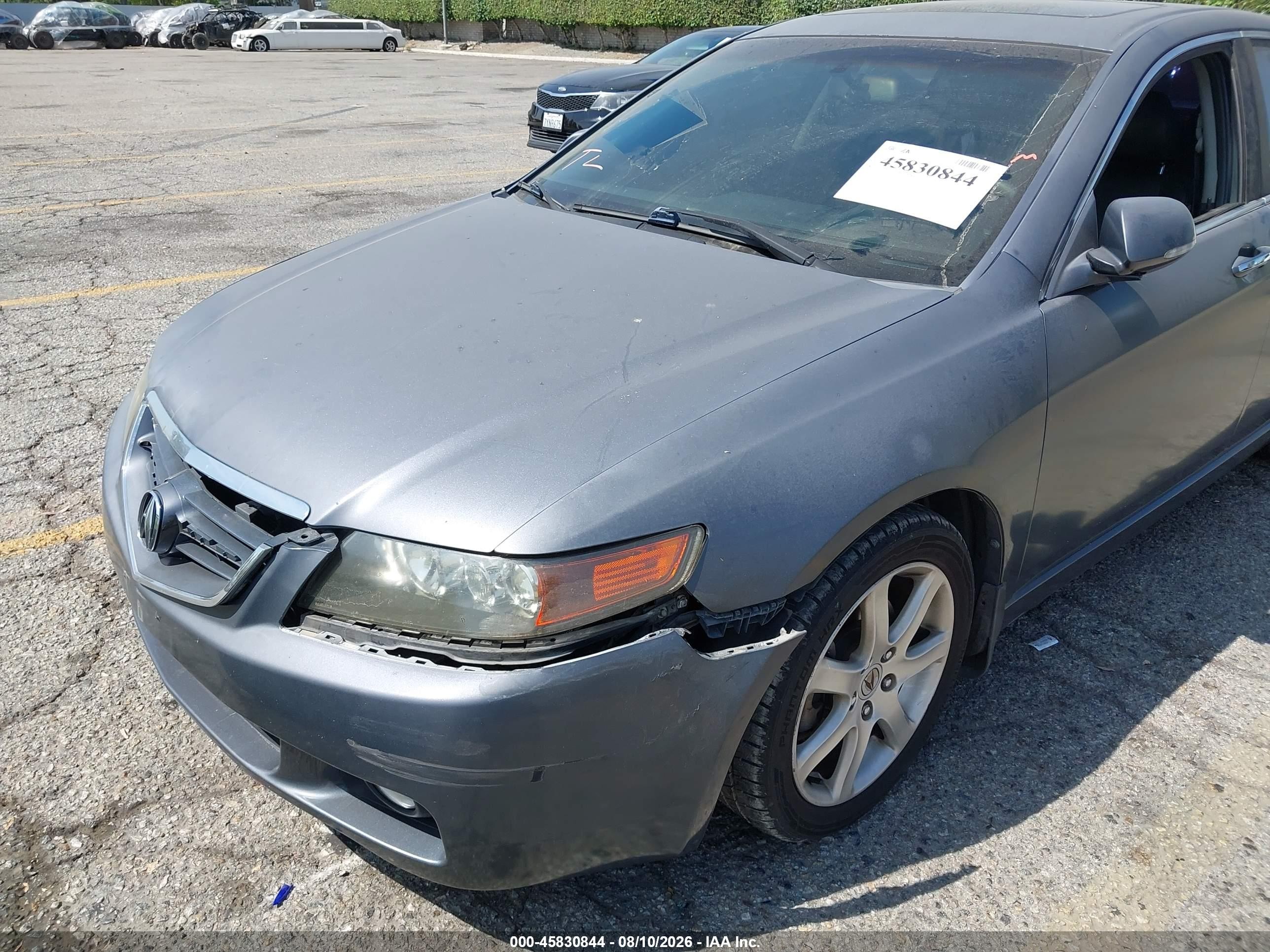 2005 Acura Tsx   Gray vin: JH4CL96805C011185