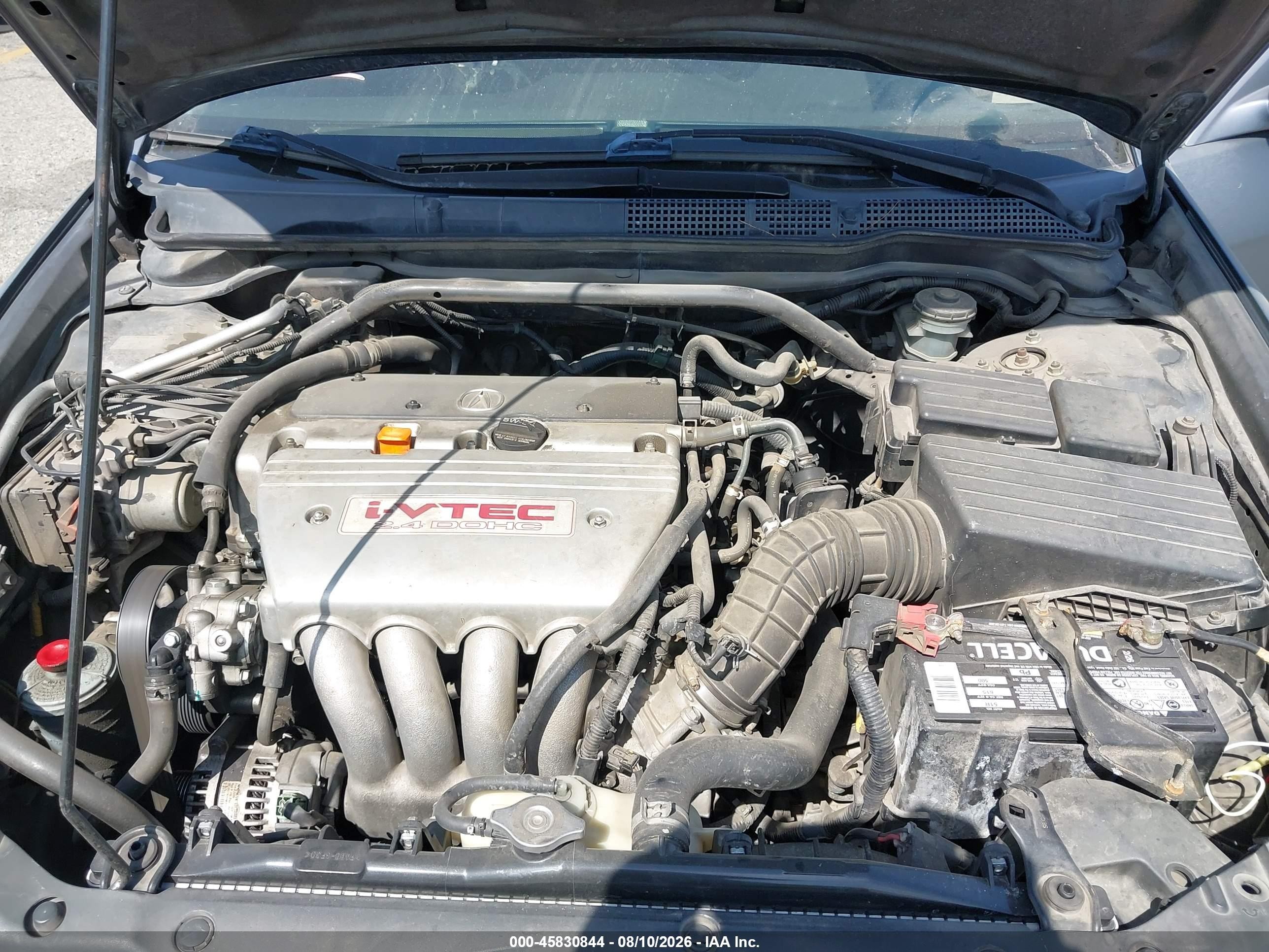 2005 Acura Tsx   Gray vin: JH4CL96805C011185