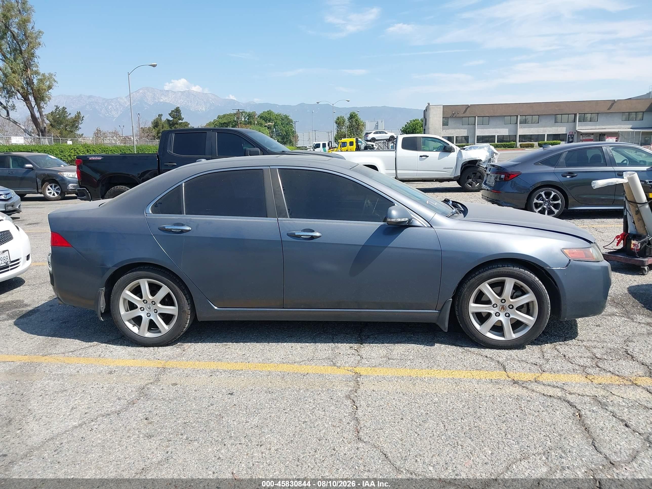 2005 Acura Tsx   Gray vin: JH4CL96805C011185