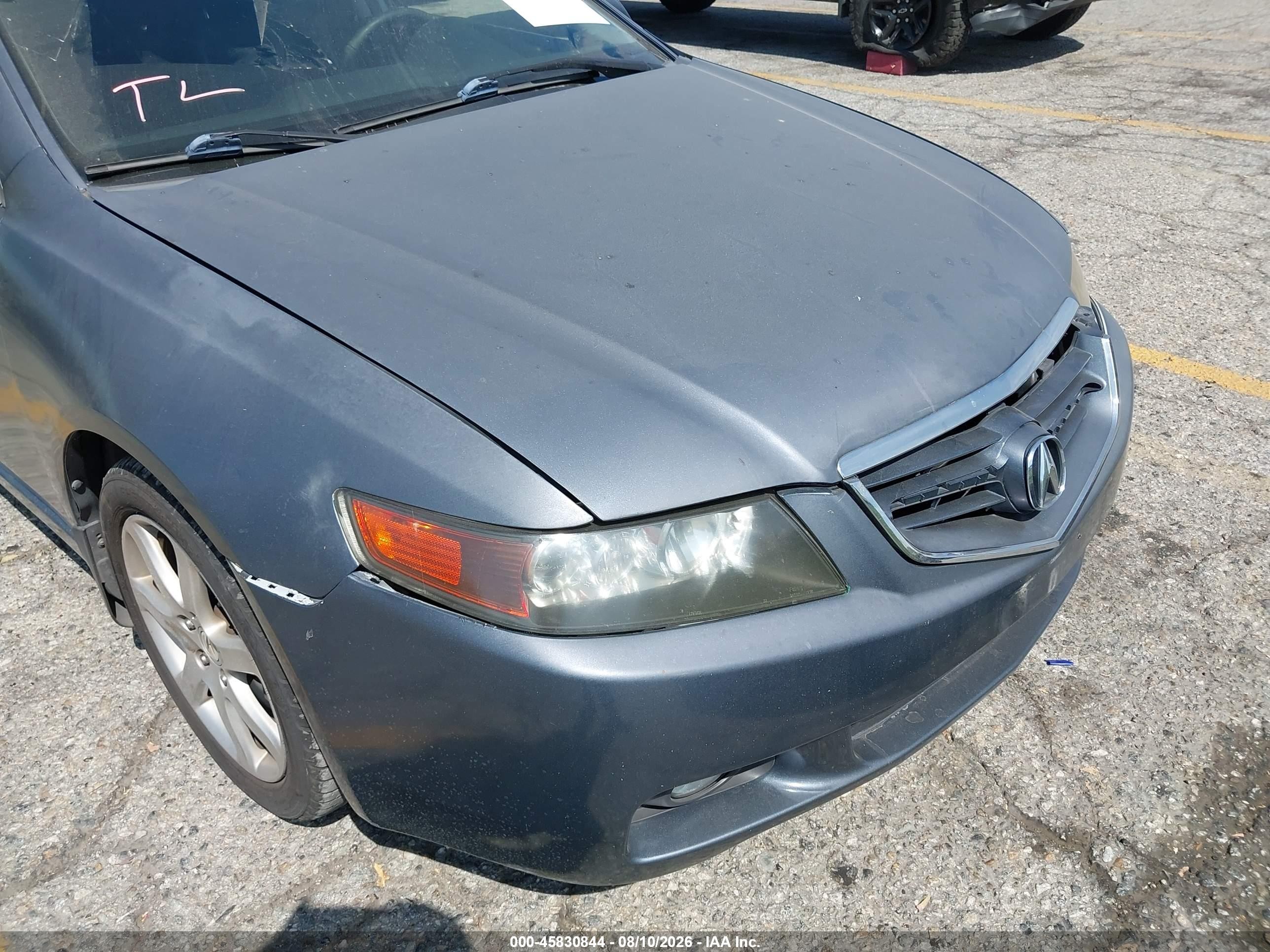 2005 Acura Tsx   Gray vin: JH4CL96805C011185