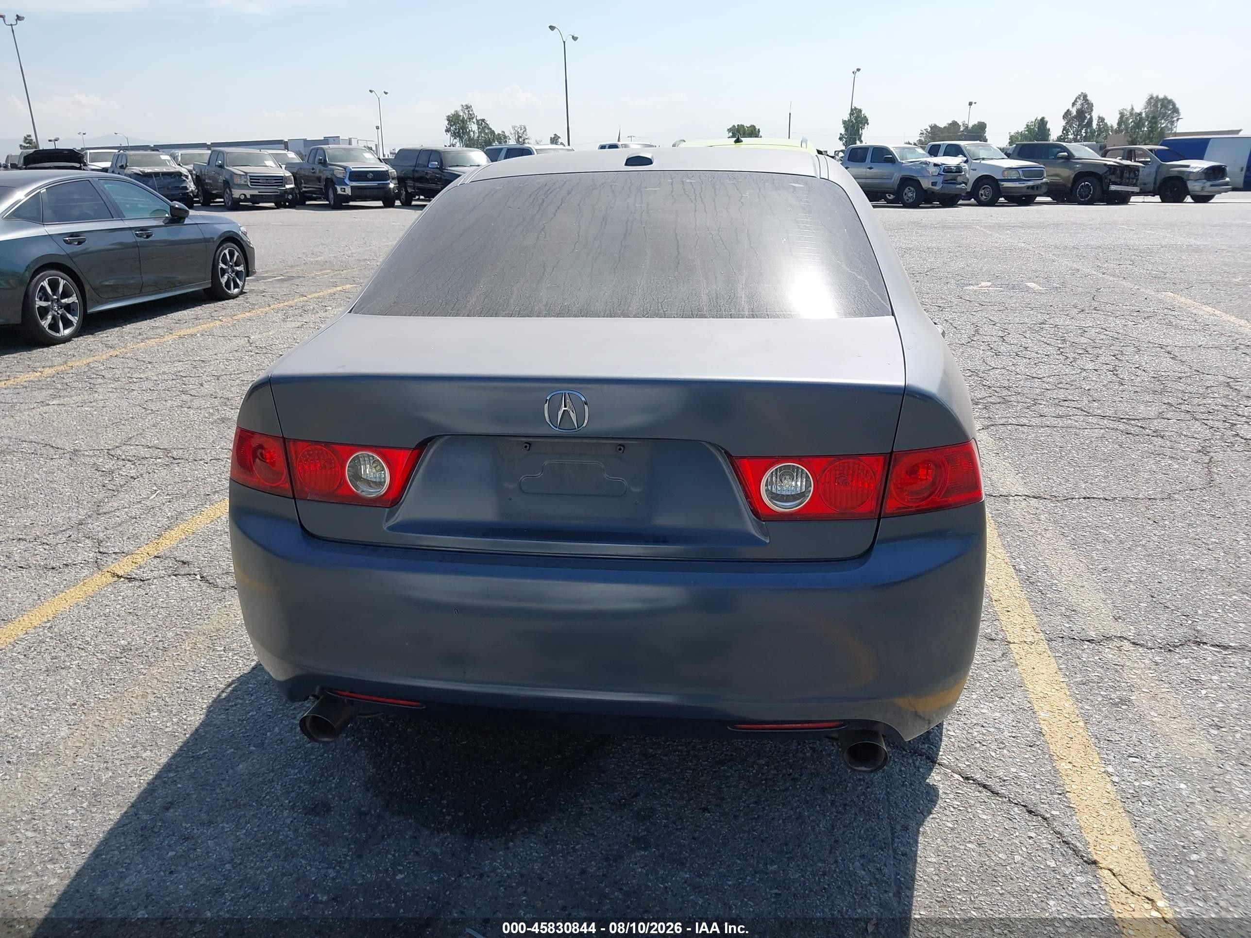 2005 Acura Tsx   Gray vin: JH4CL96805C011185