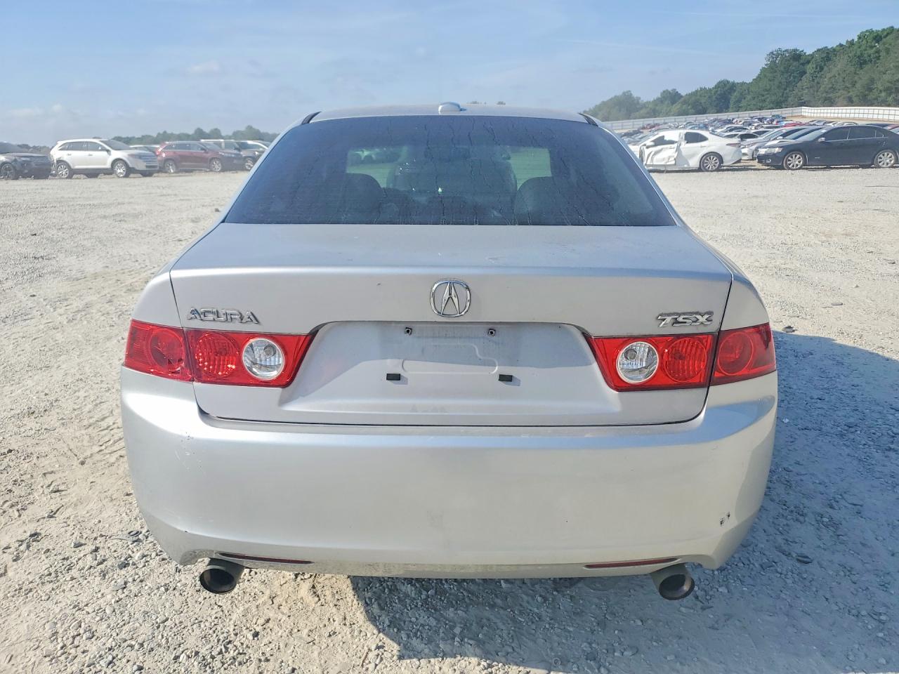 2005 Acura Tsx Серебряный vin: JH4CL96805C018265