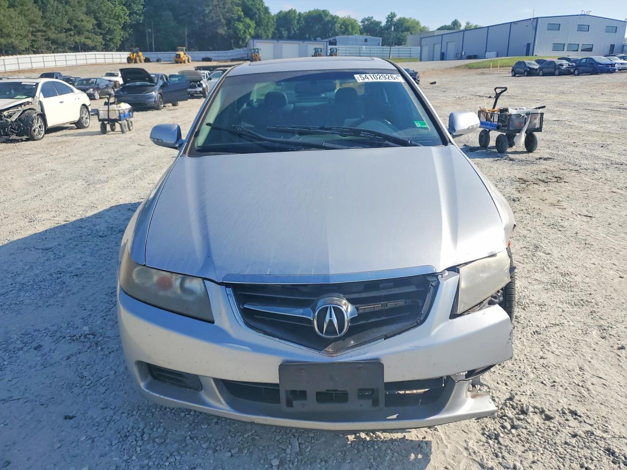 2005 Acura Tsx Серебряный vin: JH4CL96805C018265