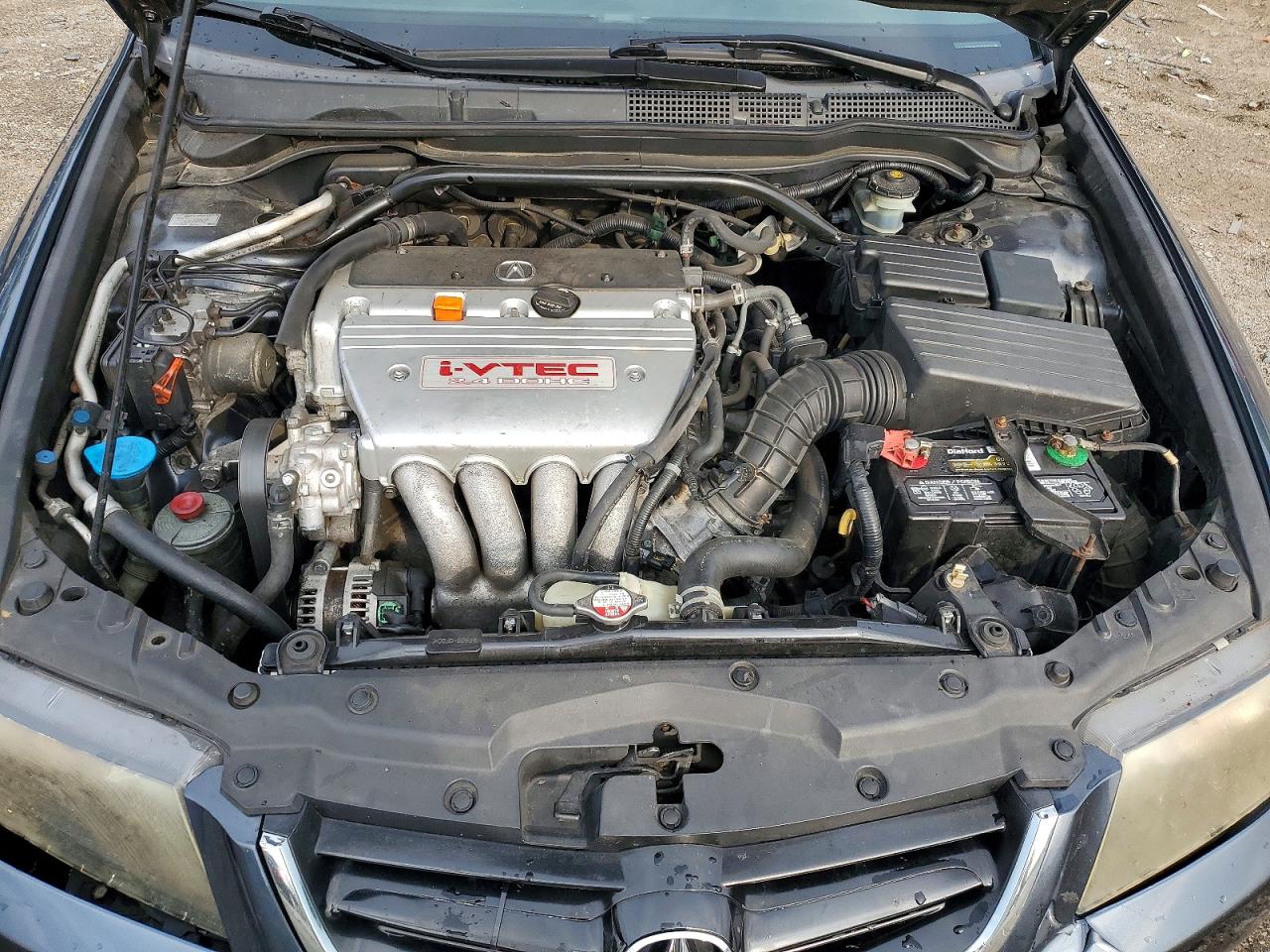 2005 Acura Tsx Черный vin: JH4CL96805C022686