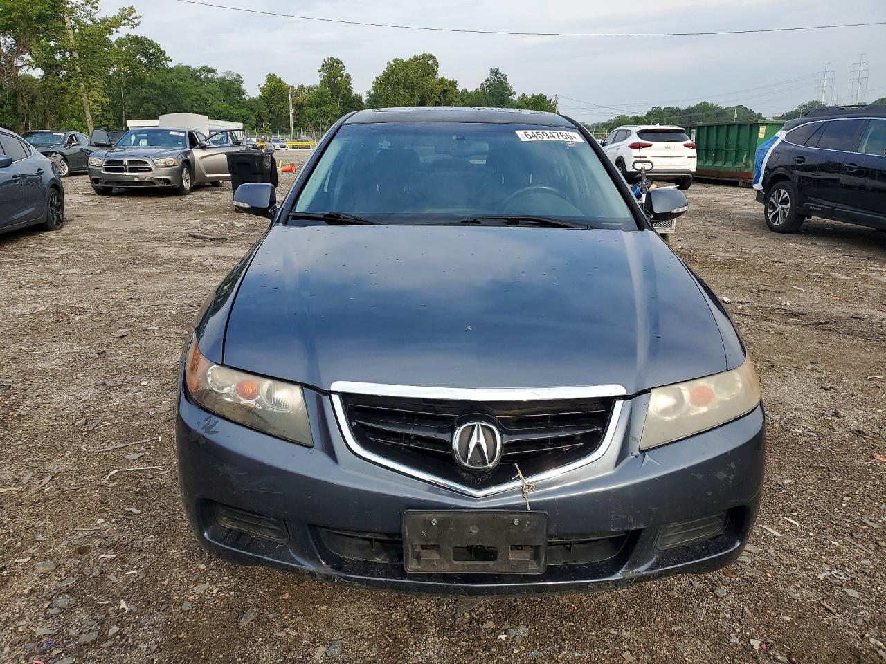 2005 Acura Tsx Черный vin: JH4CL96805C022686