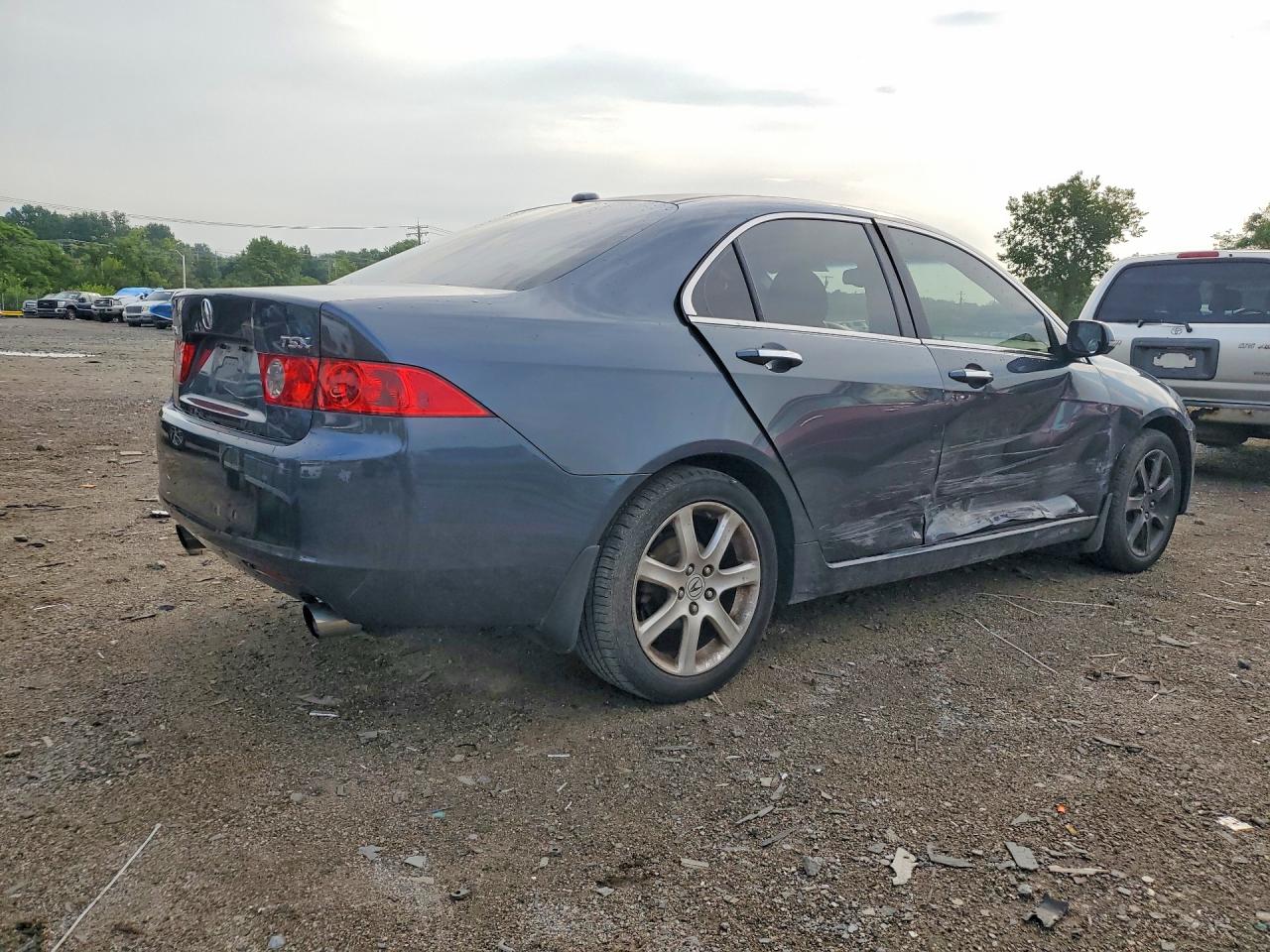 2005 Acura Tsx Черный vin: JH4CL96805C022686