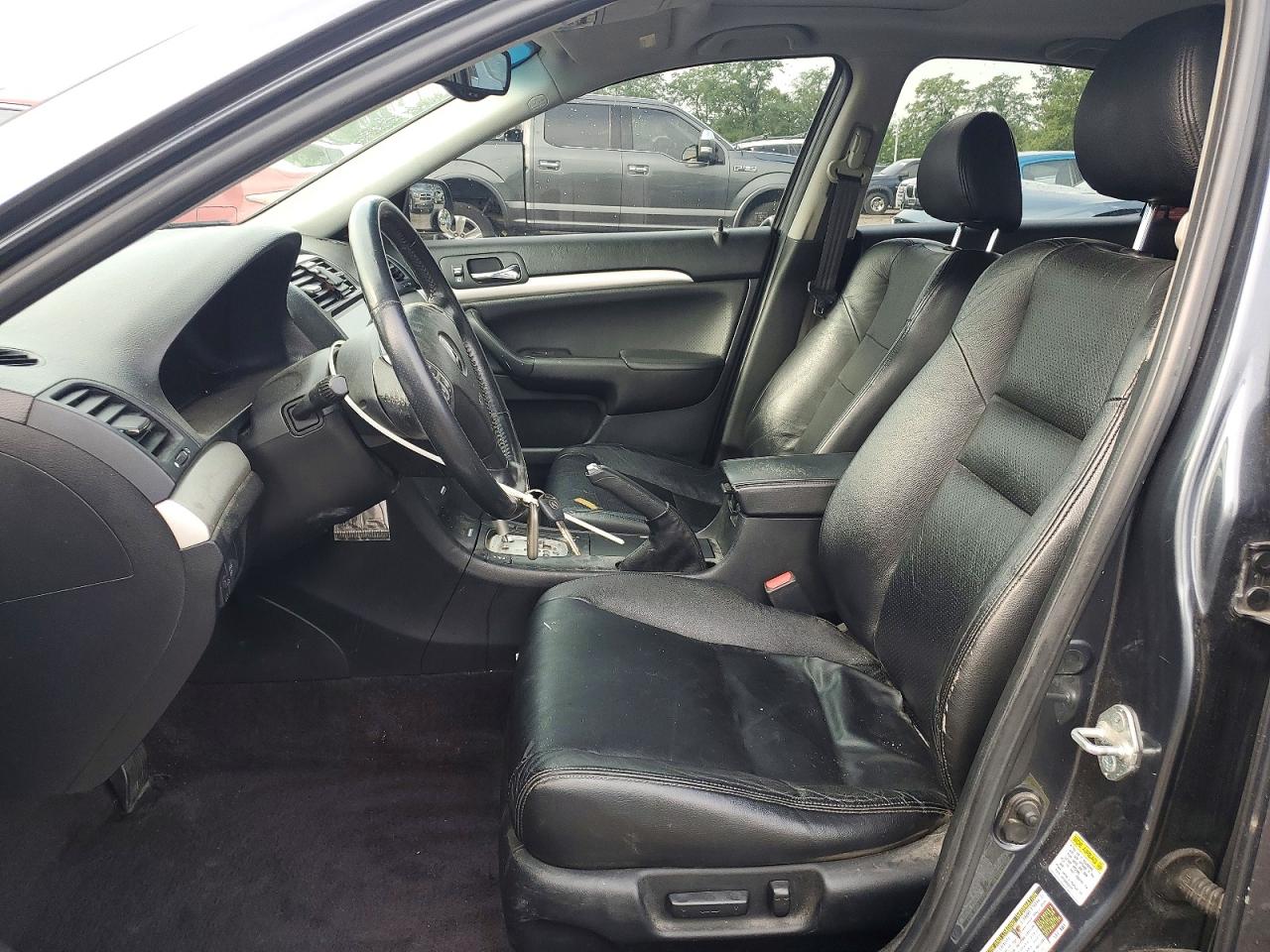 2005 Acura Tsx Черный vin: JH4CL96805C022686