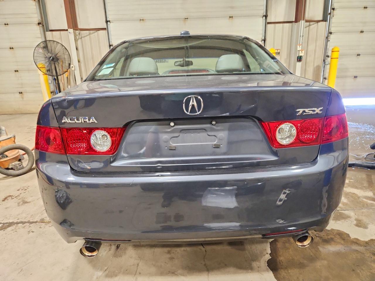 2005 Acura Tsx Gray vin: JH4CL96805C022753