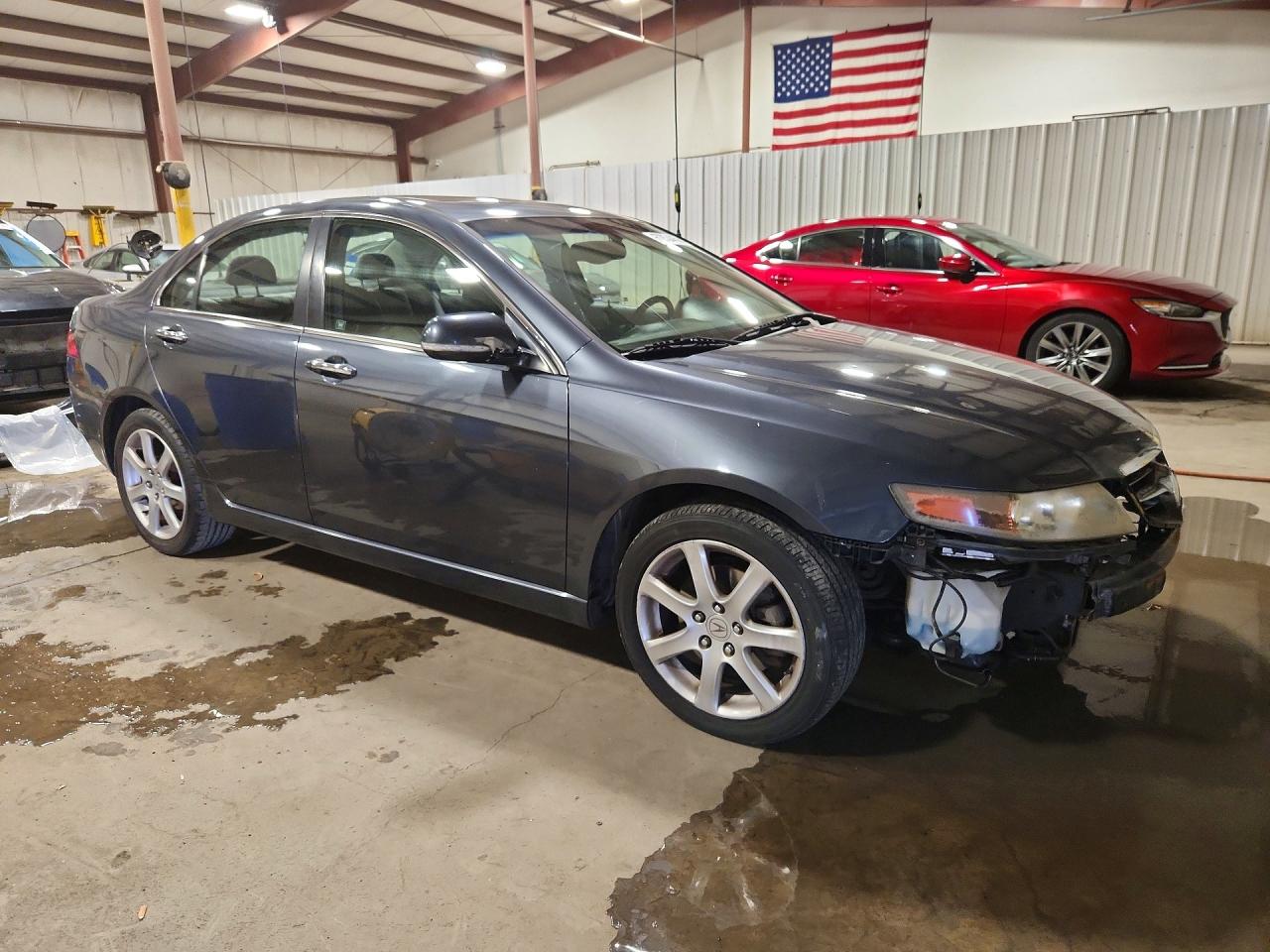 2005 Acura Tsx Gray vin: JH4CL96805C022753