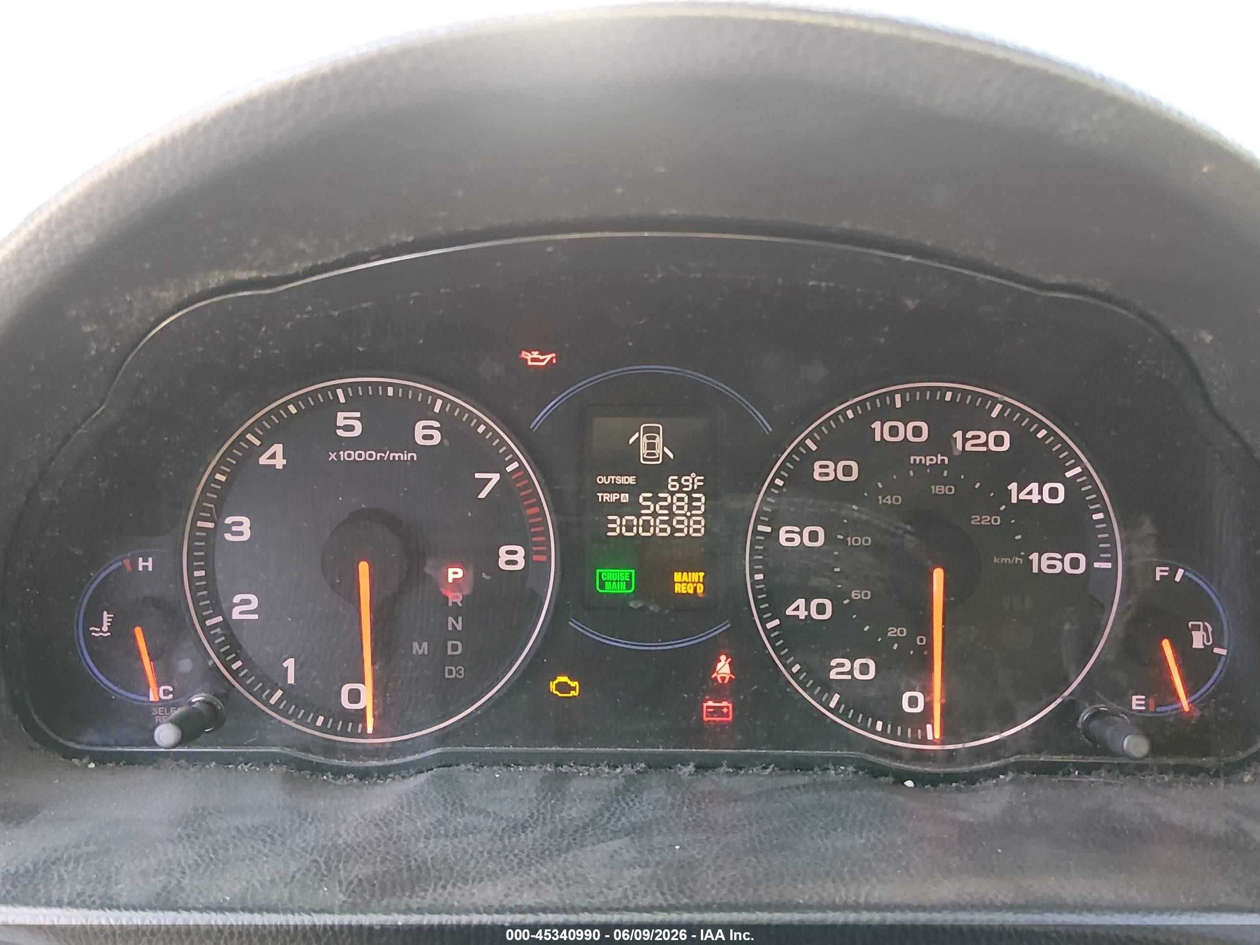 2005 Acura Tsx Black vin: JH4CL96805C027693