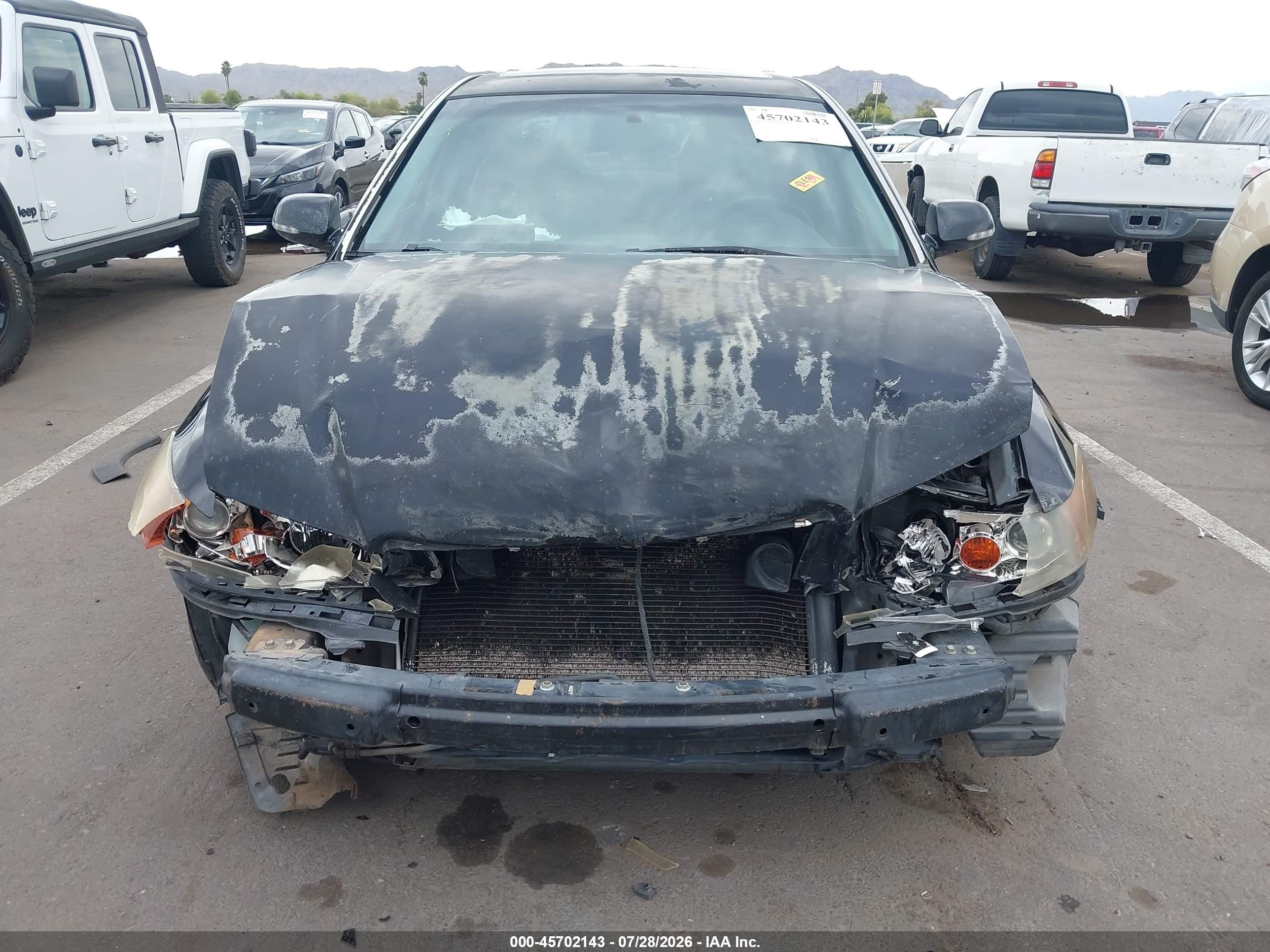 2005 Acura Tsx   Black vin: JH4CL96805C027810
