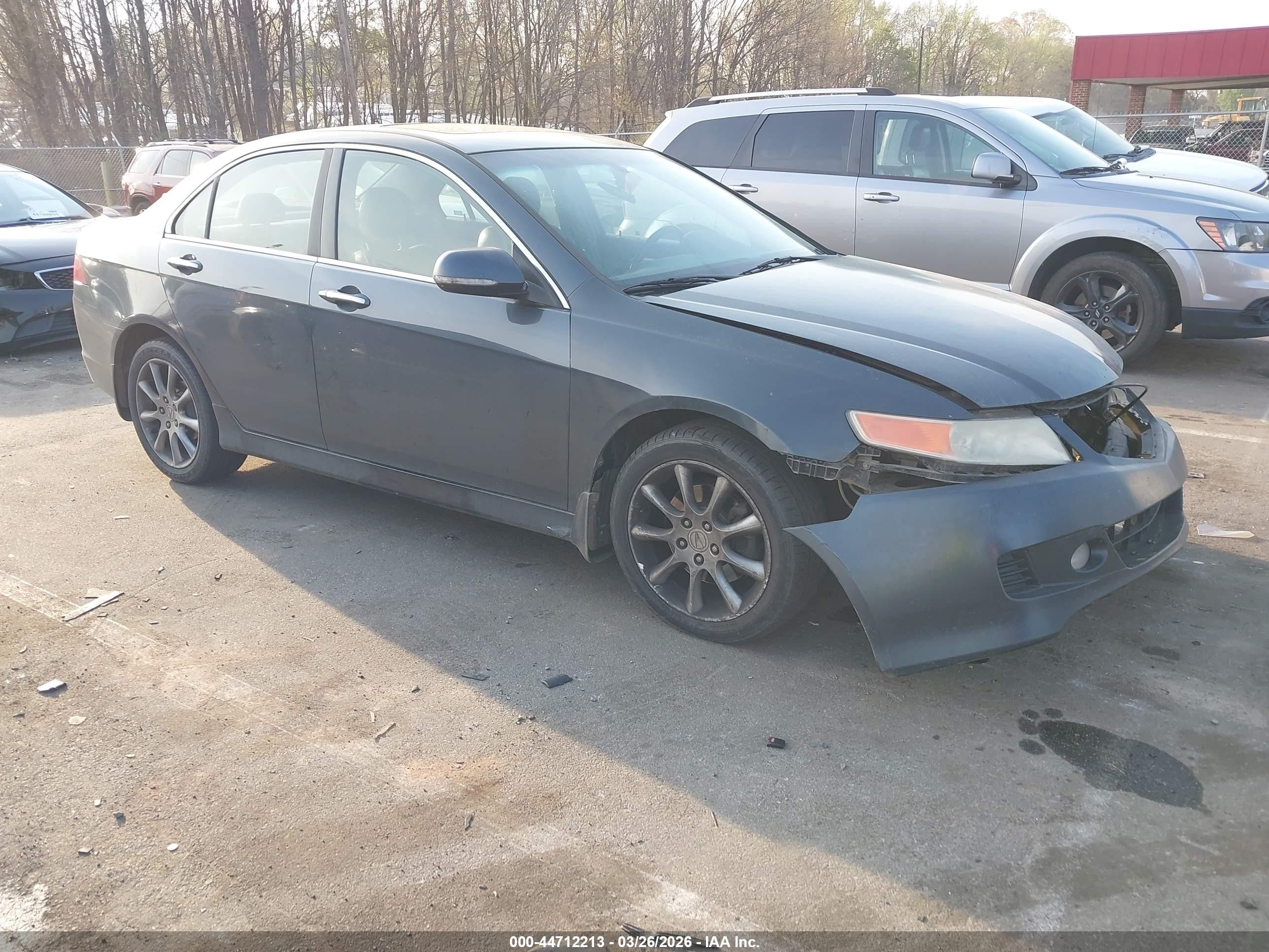2006 Acura Tsx   Gray vin: JH4CL96806C006084