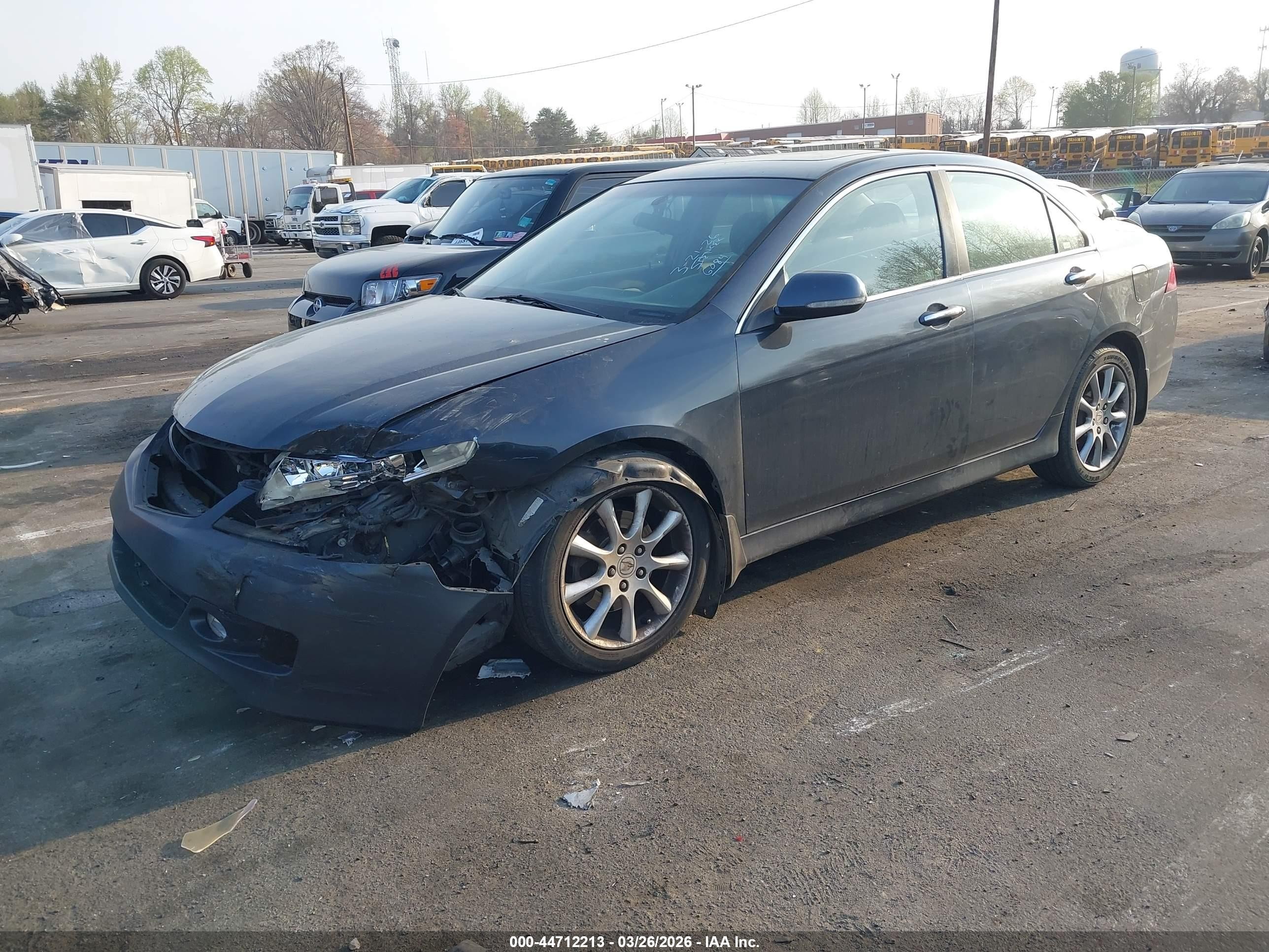 2006 Acura Tsx   Gray vin: JH4CL96806C006084
