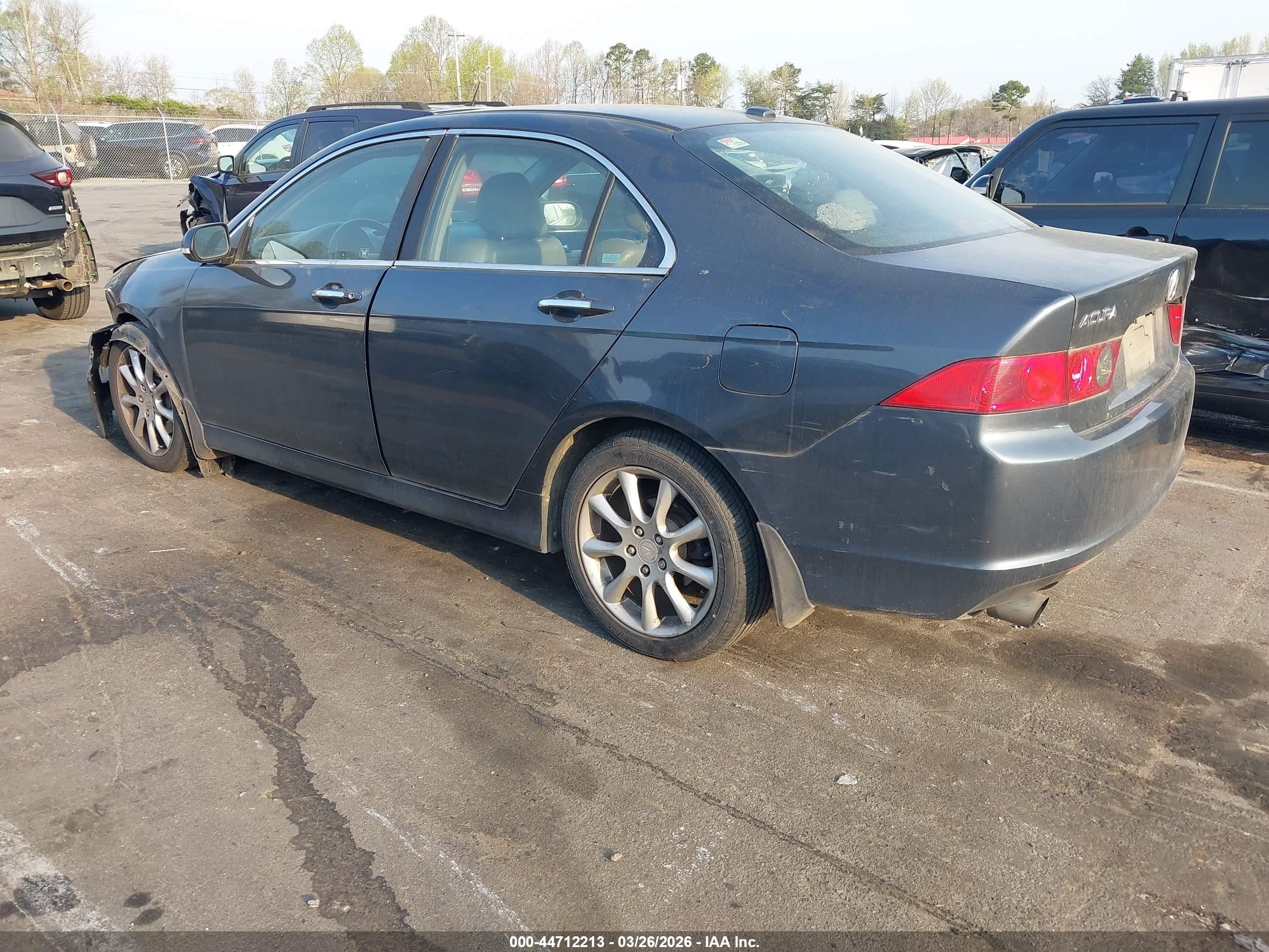 2006 Acura Tsx   Gray vin: JH4CL96806C006084