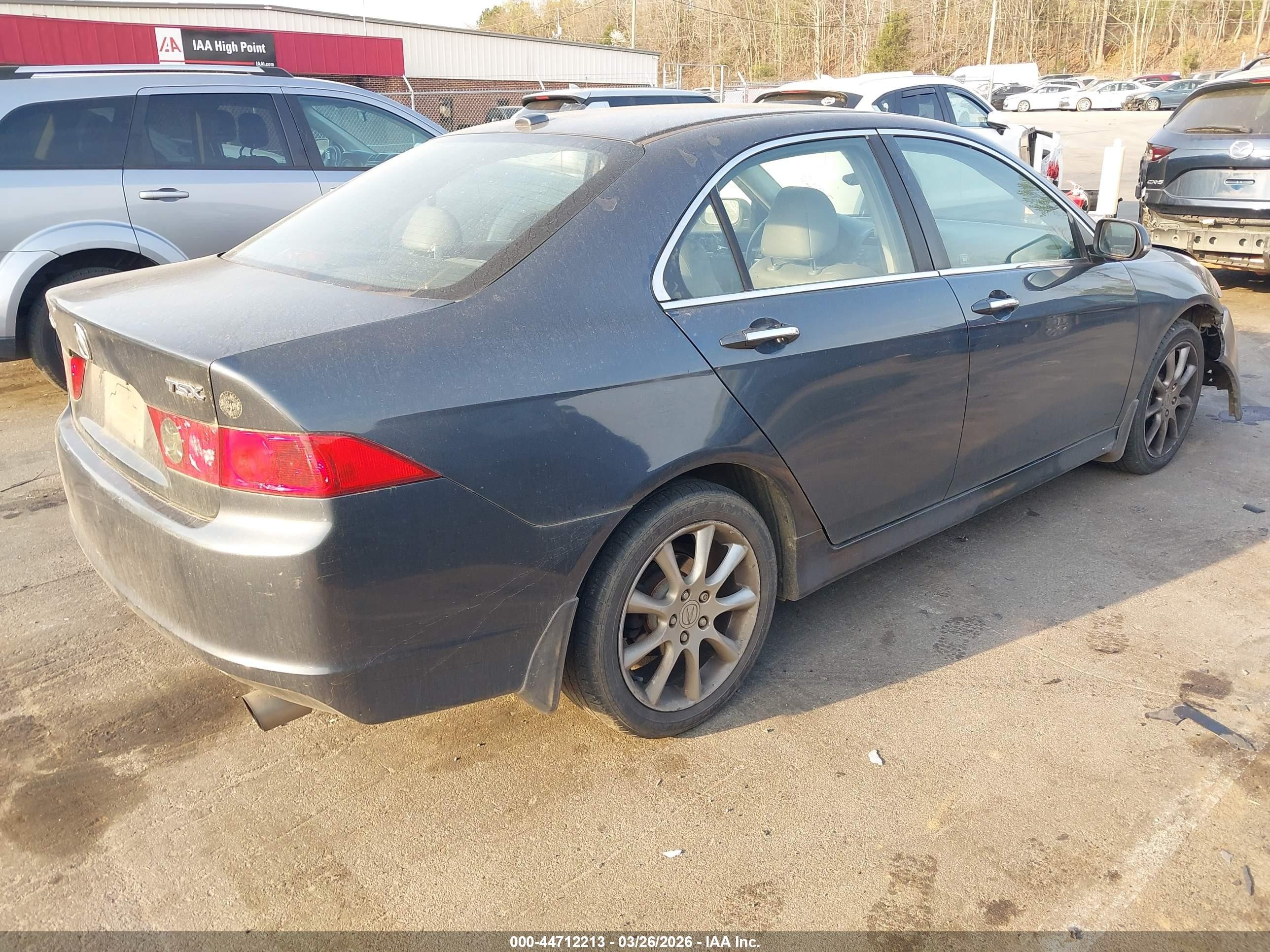 2006 Acura Tsx   Gray vin: JH4CL96806C006084